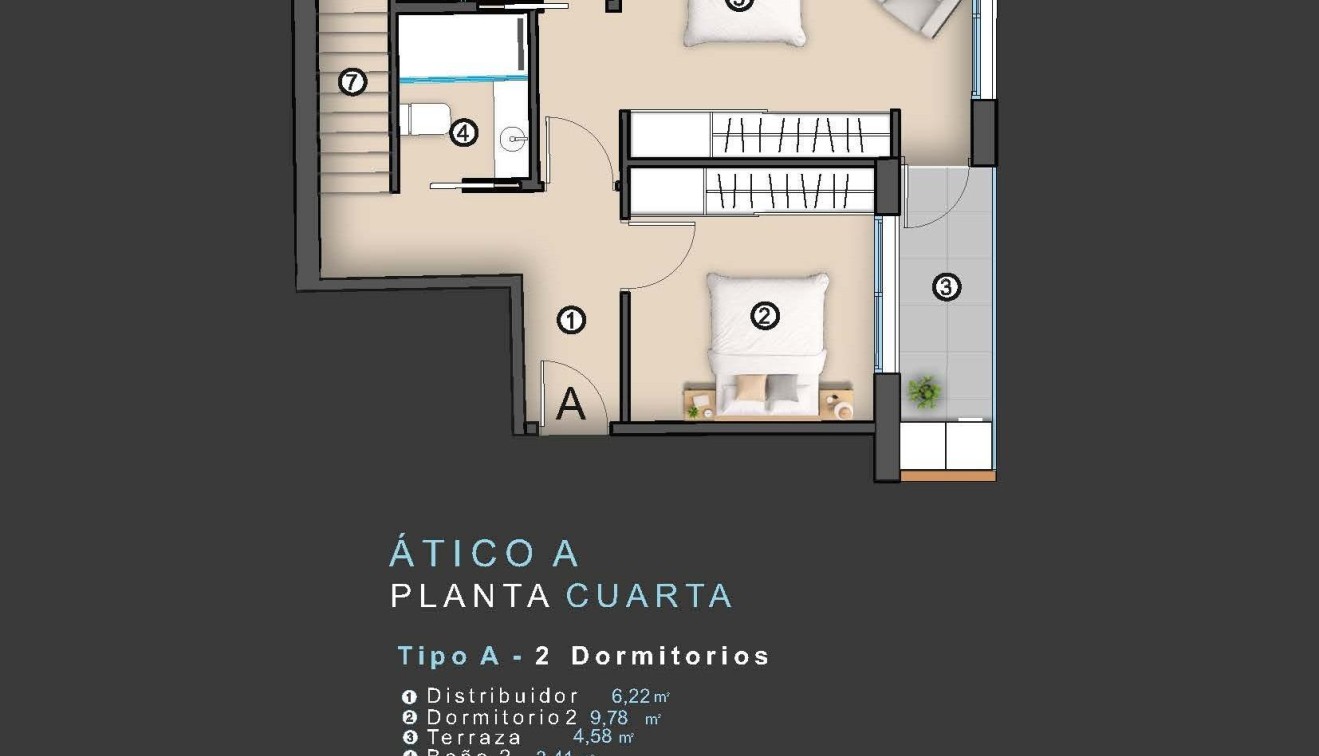 Nouvelle construction - Penthouse - Torrevieja - Centro