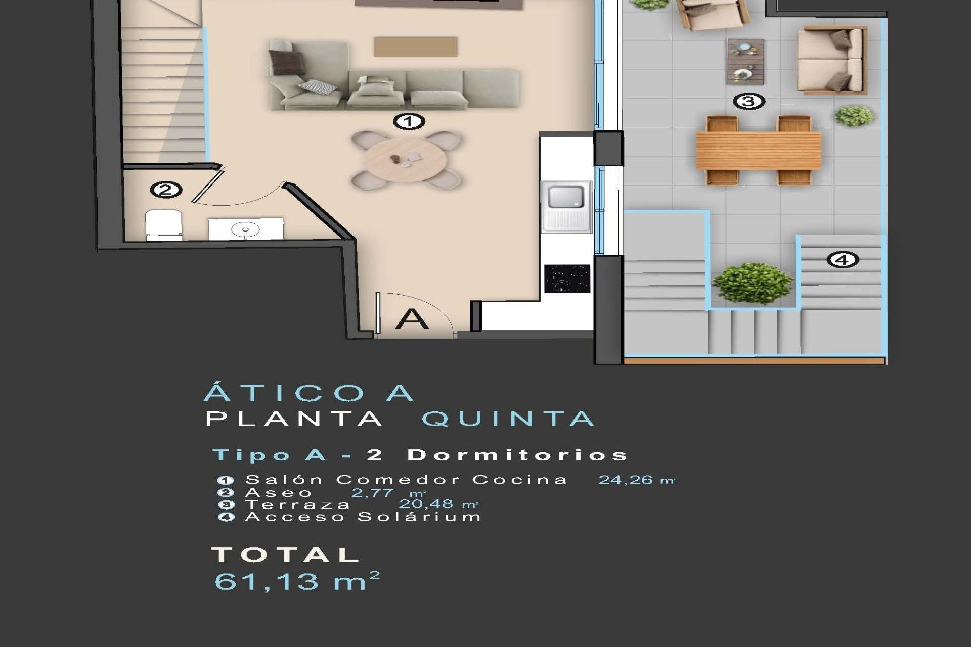 Nouvelle construction - Penthouse - Torrevieja - Centro