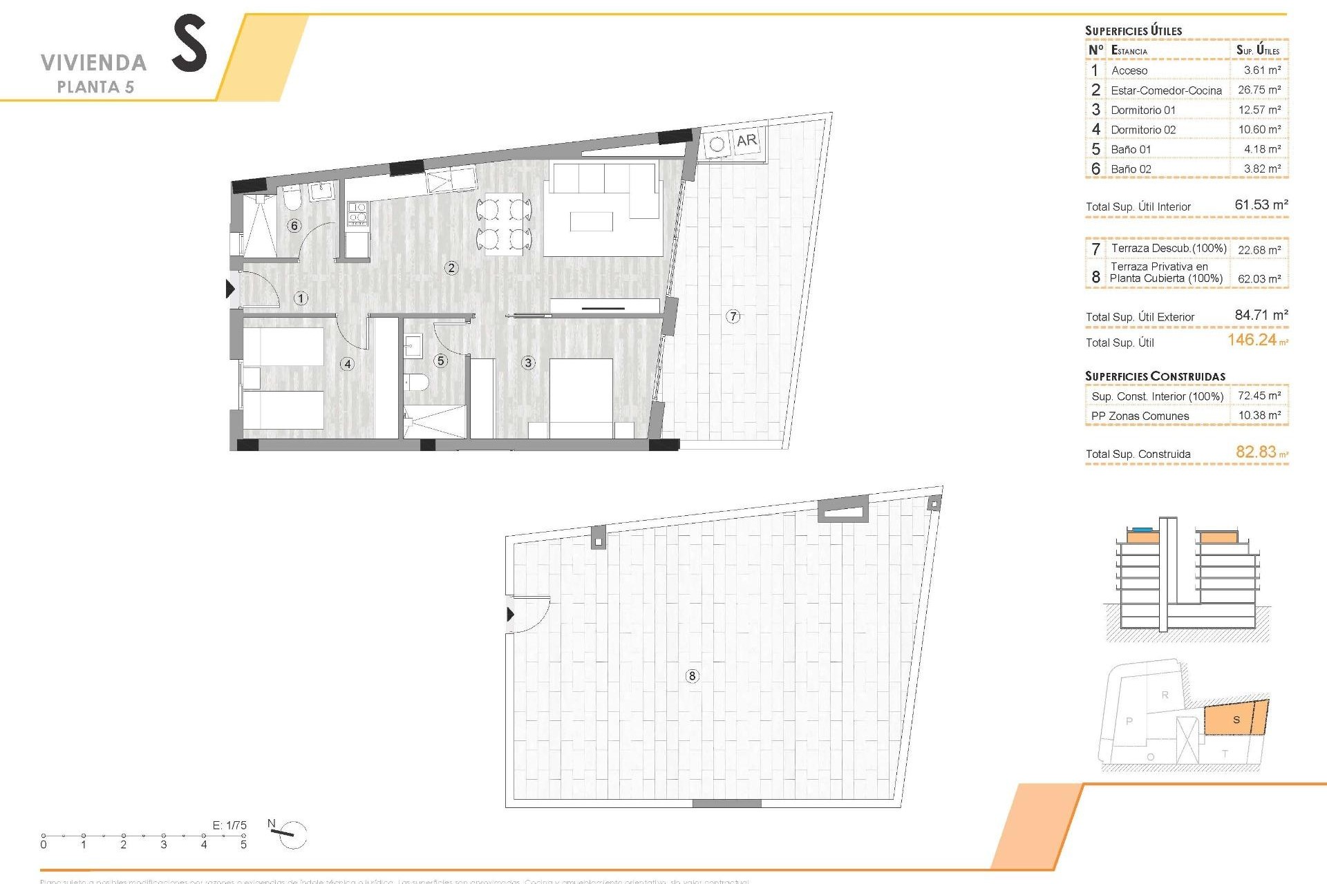 Nouvelle construction - Penthouse - Torrevieja - Centro
