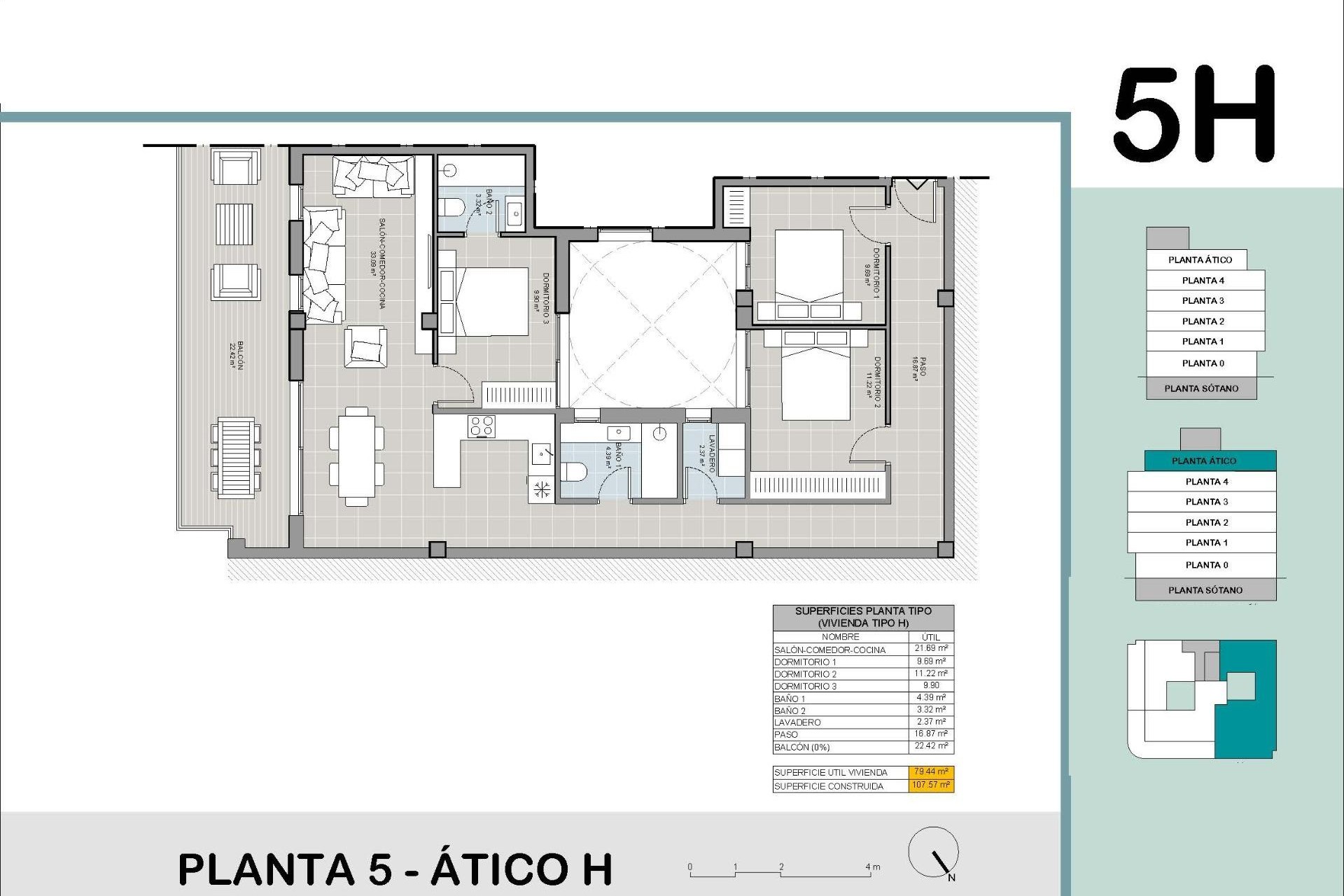 Nouvelle construction - Penthouse - Torrevieja - El acequión