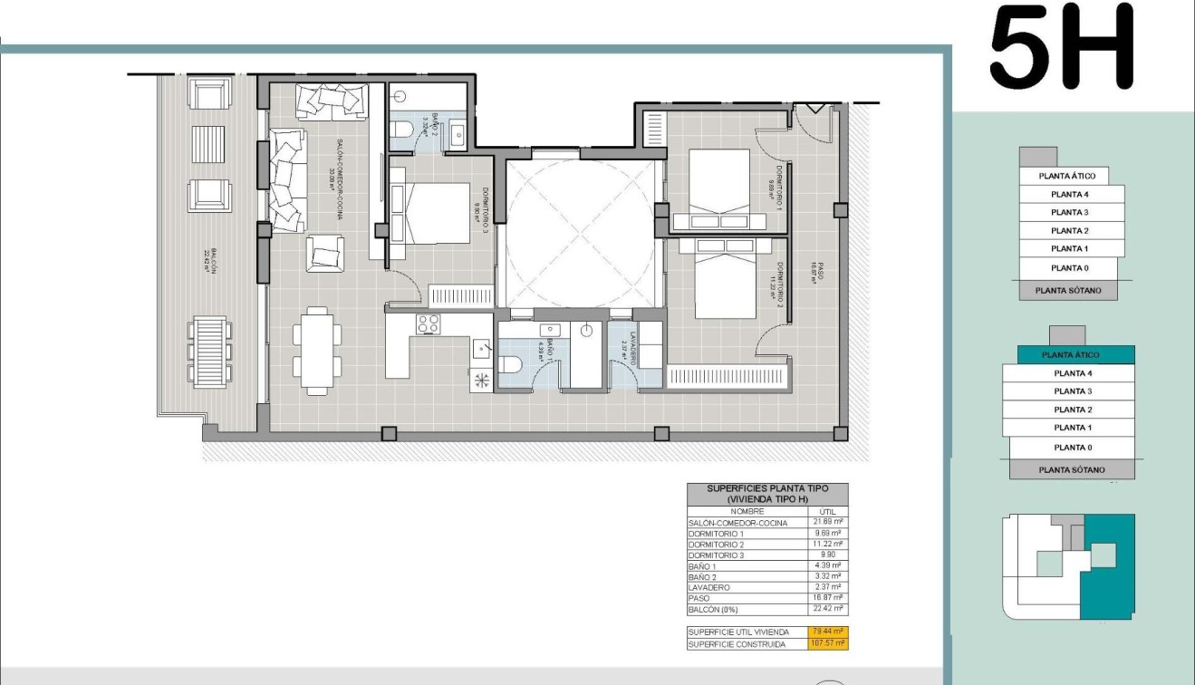 Nouvelle construction - Penthouse - Torrevieja - El acequión