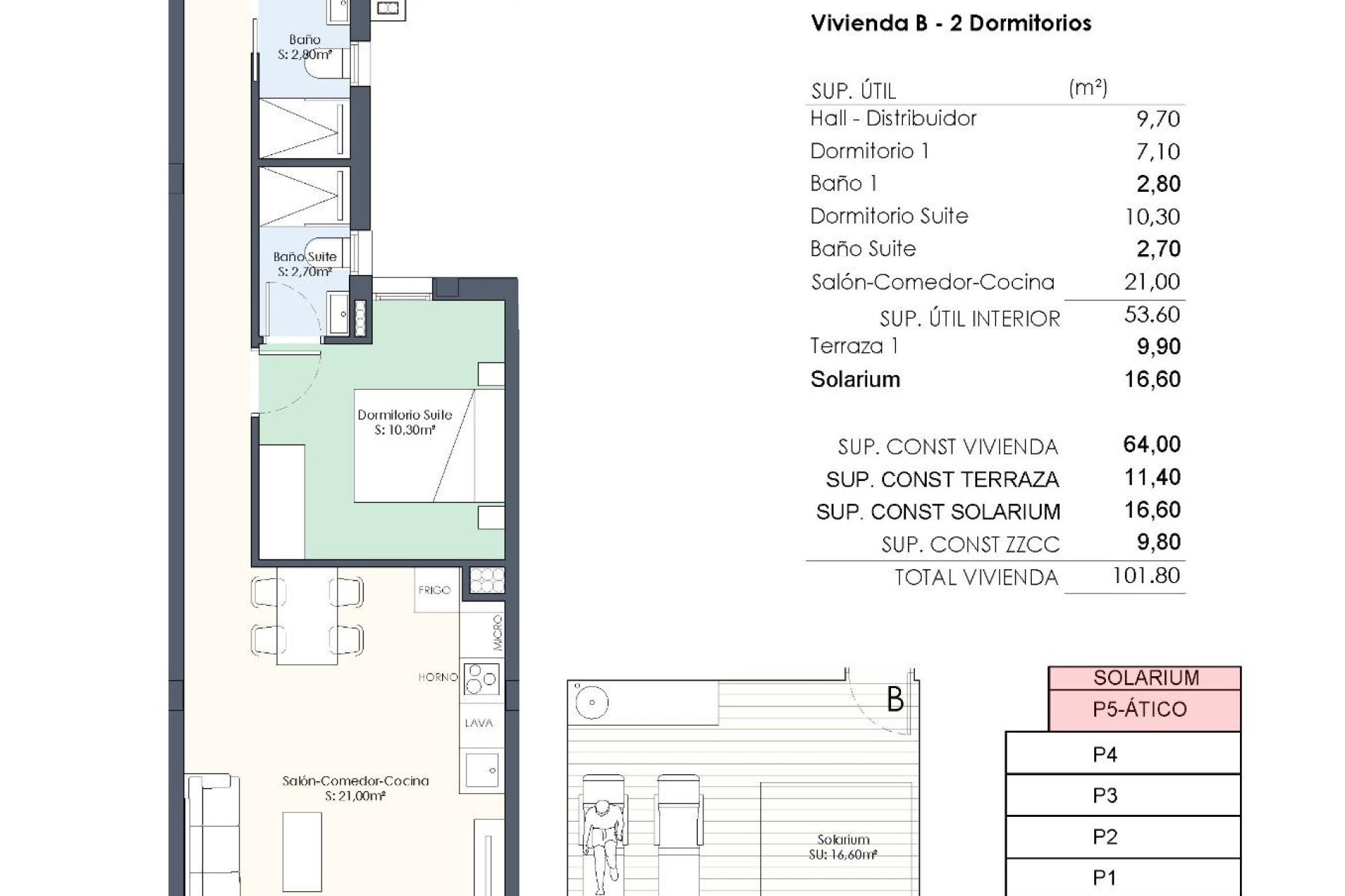 Nouvelle construction - Penthouse - Torrevieja - Habaneras