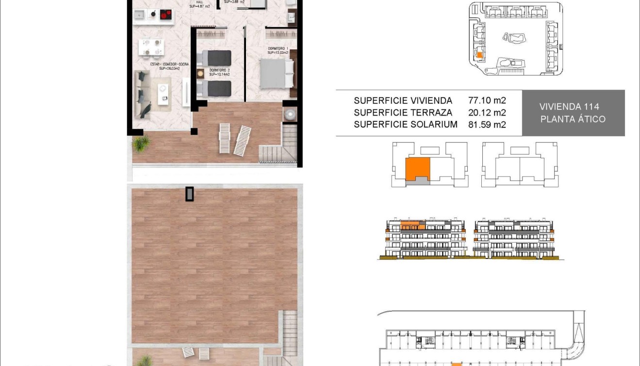 Nouvelle construction - Penthouse - Torrevieja - La Siesta