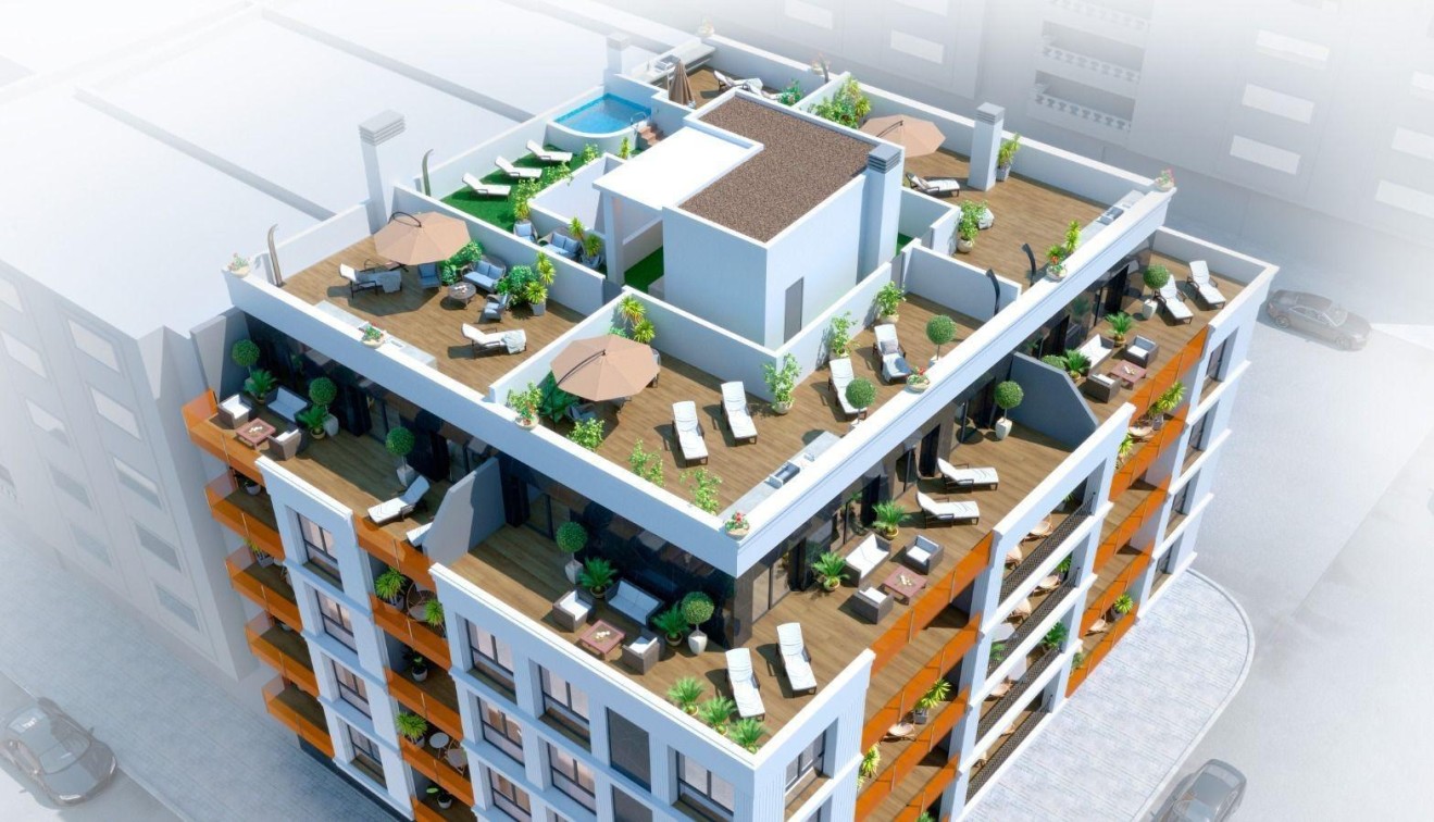 Nouvelle construction - Penthouse - Torrevieja - Parque de las Naciones