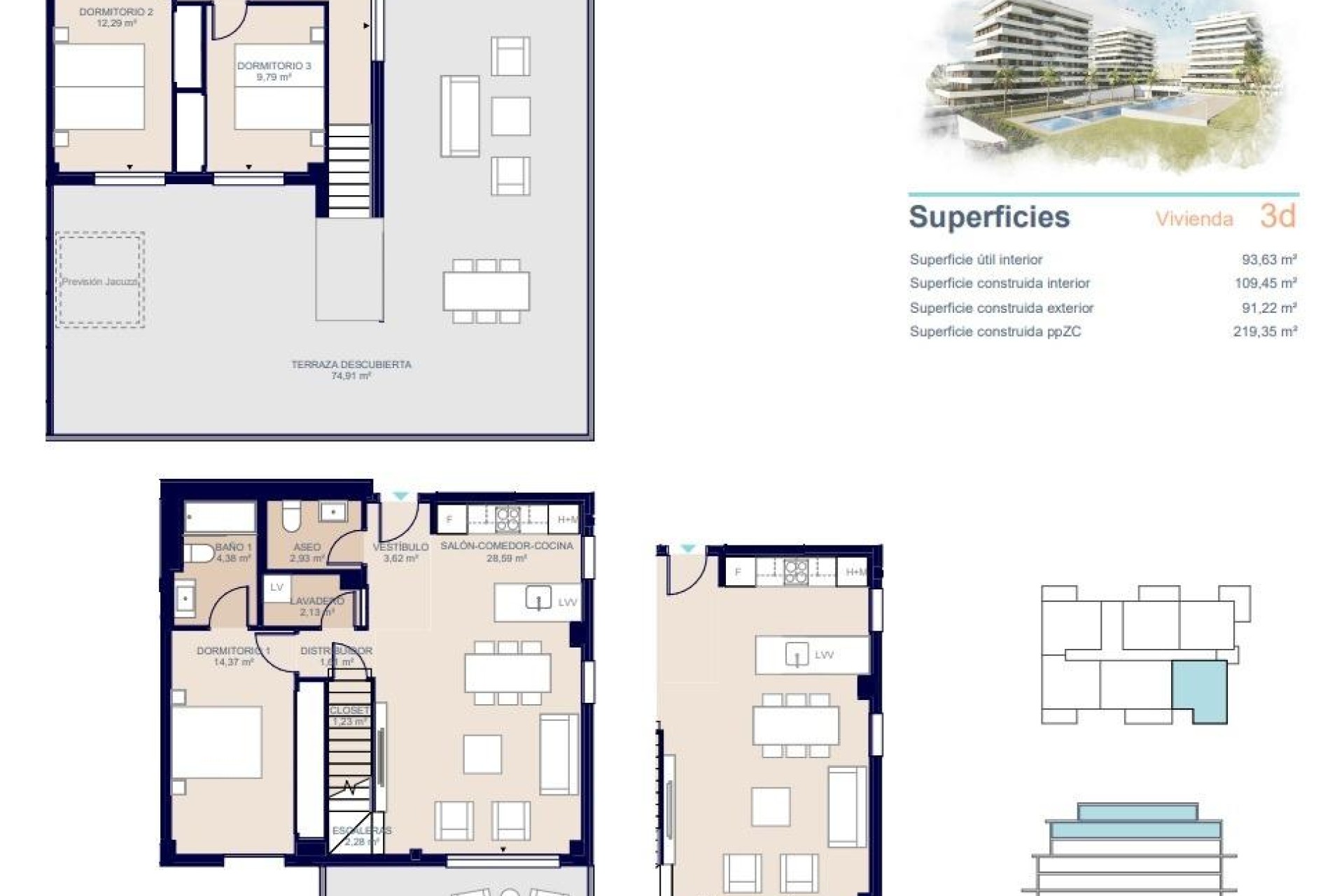 Nouvelle construction - Penthouse - Villajoyosa - Playa del Torres