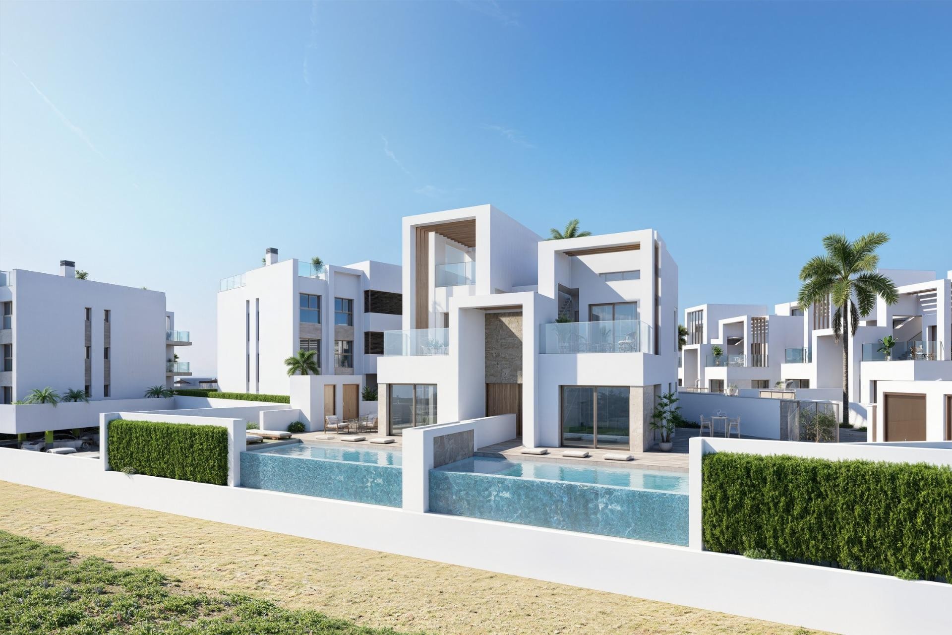 Nouvelle construction - Quad house - Los Alcázares - Serena Golf