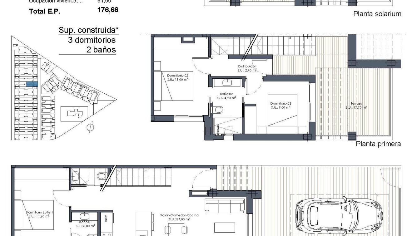 Nouvelle construction - Quad house - Los Alcázares - Serena Golf