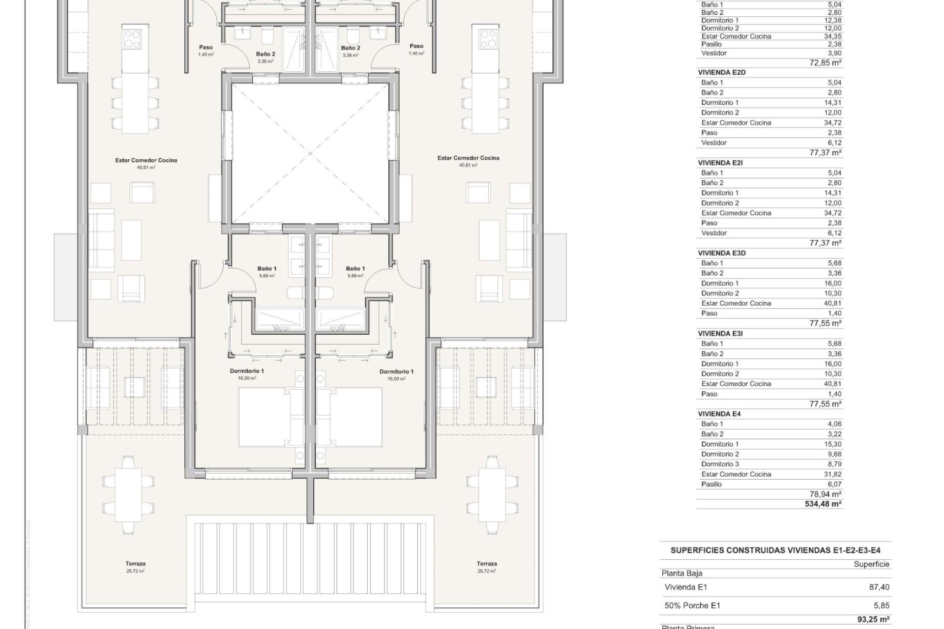 Nouvelle construction - Semi penthouse - Mojacar - Playa De Macenas