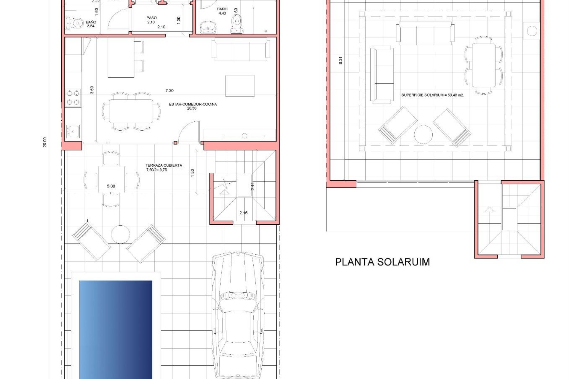 Nouvelle construction - Town House - Fuente Álamo - La Pinilla