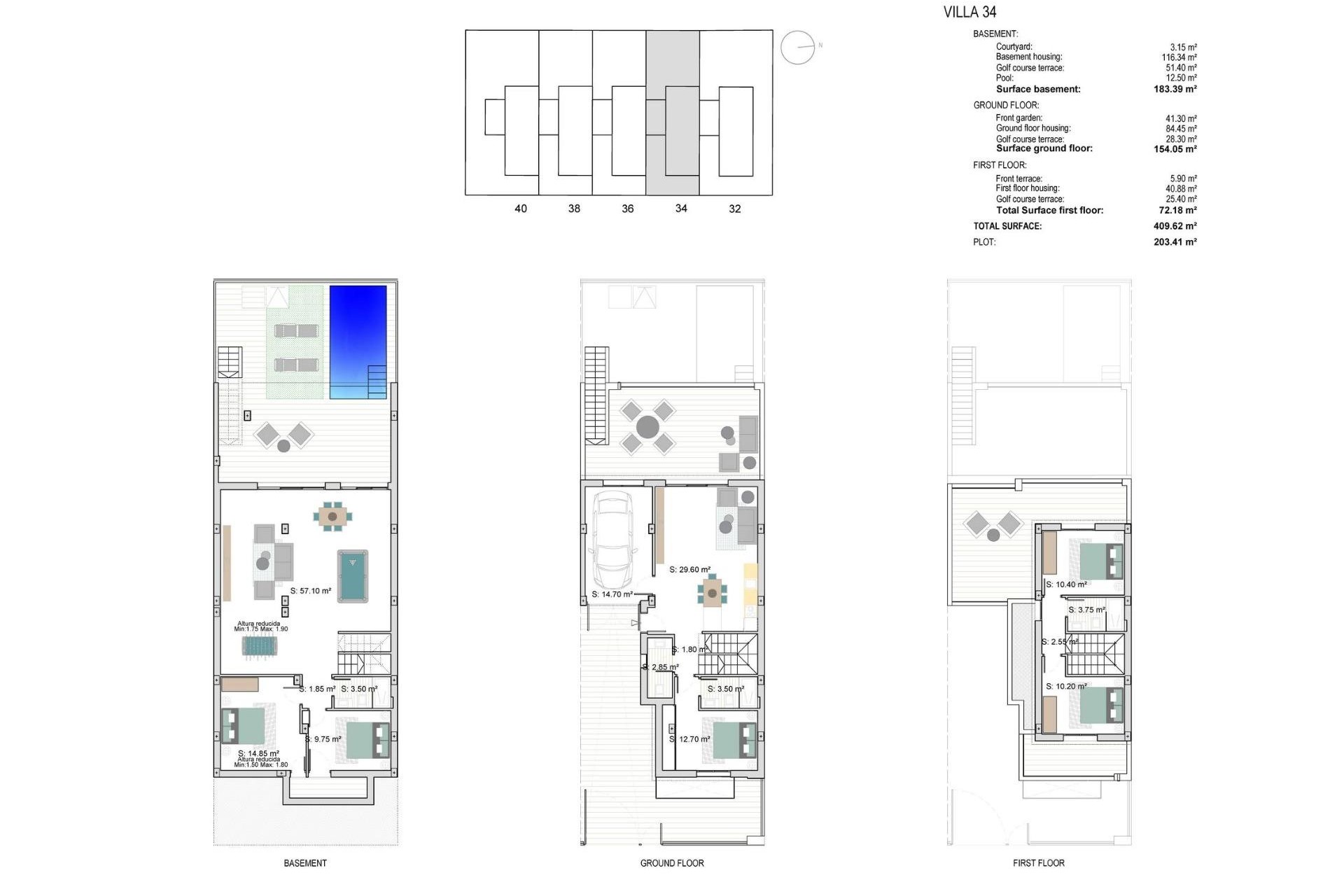 Nouvelle construction - Town House - Los Alcázares - Serena Golf