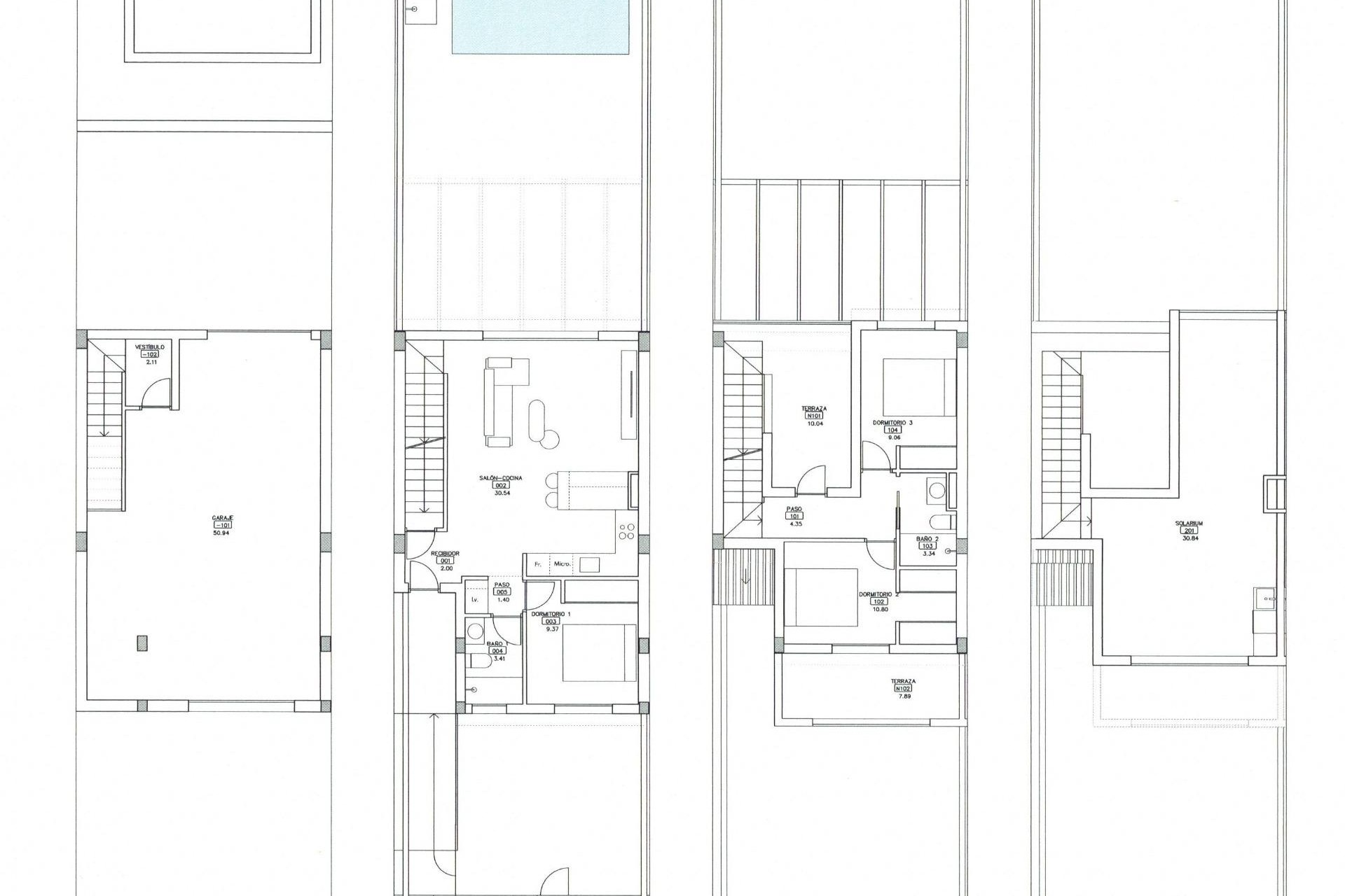 Nouvelle construction - Town House - Los Alcázares - Serena Golf