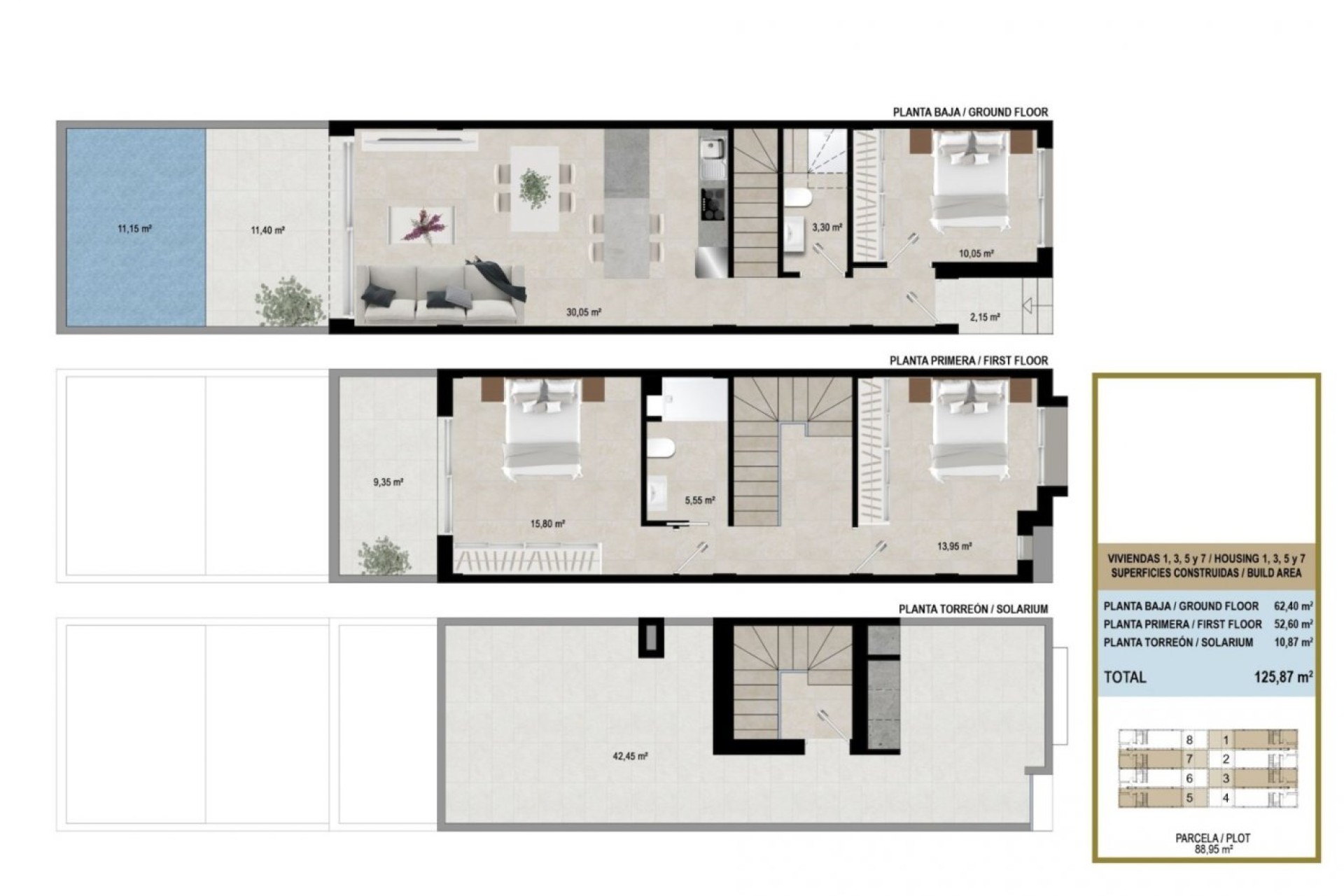 Nouvelle construction - Town House - San Javier - pueblo