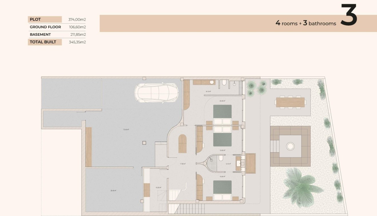 Nouvelle construction - Villa - Algorfa - La finca golf