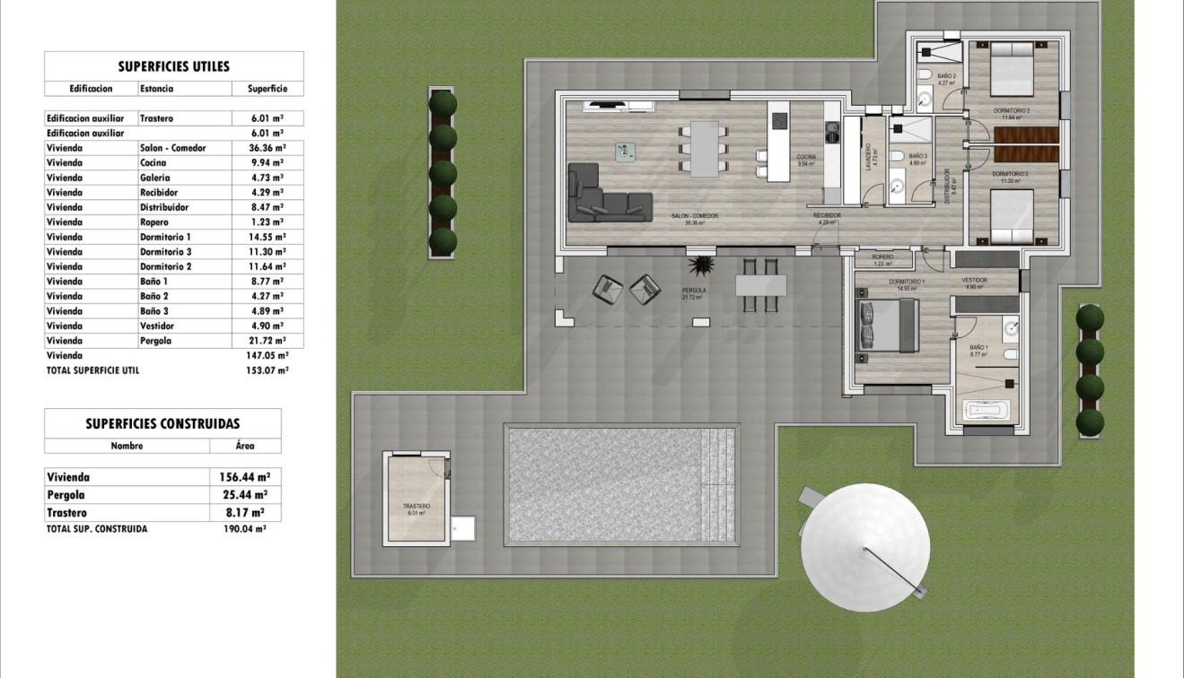 Nouvelle construction - Villa - Aspe - Poligono 19