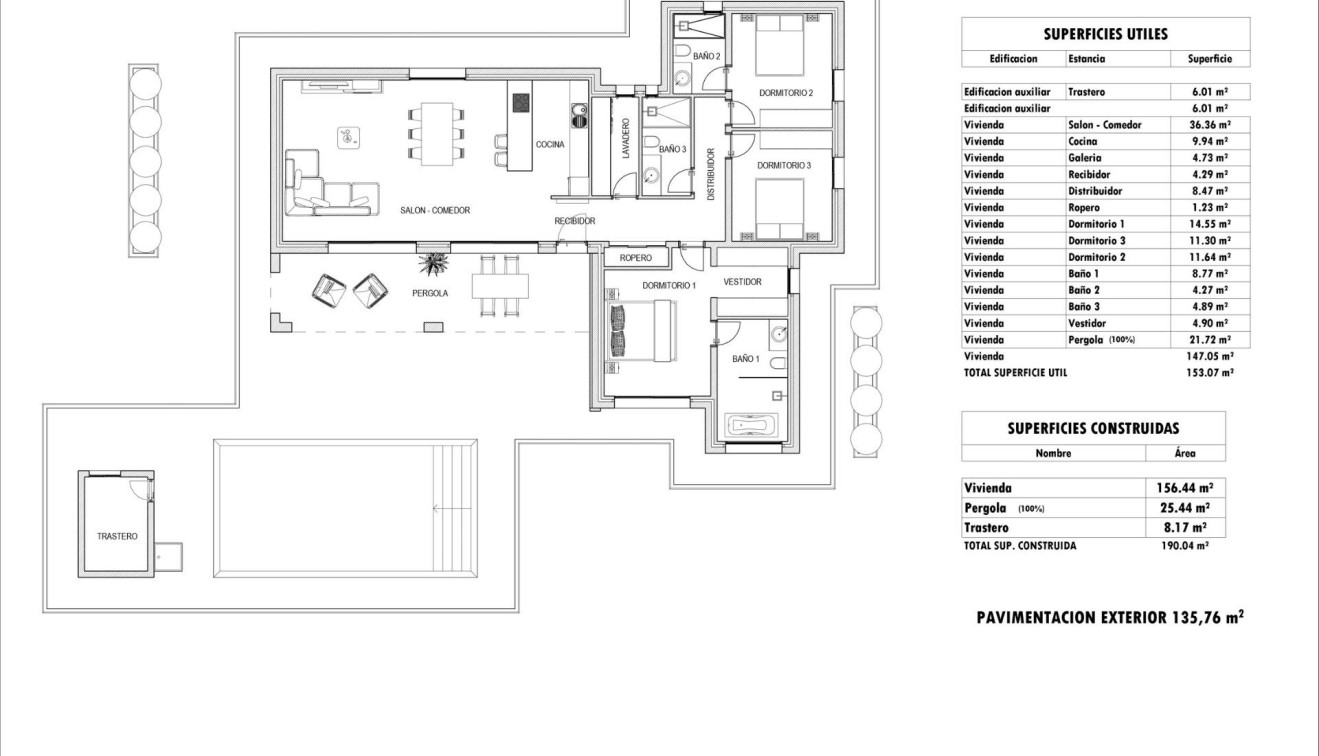 Nouvelle construction - Villa - Aspe - Poligono 19