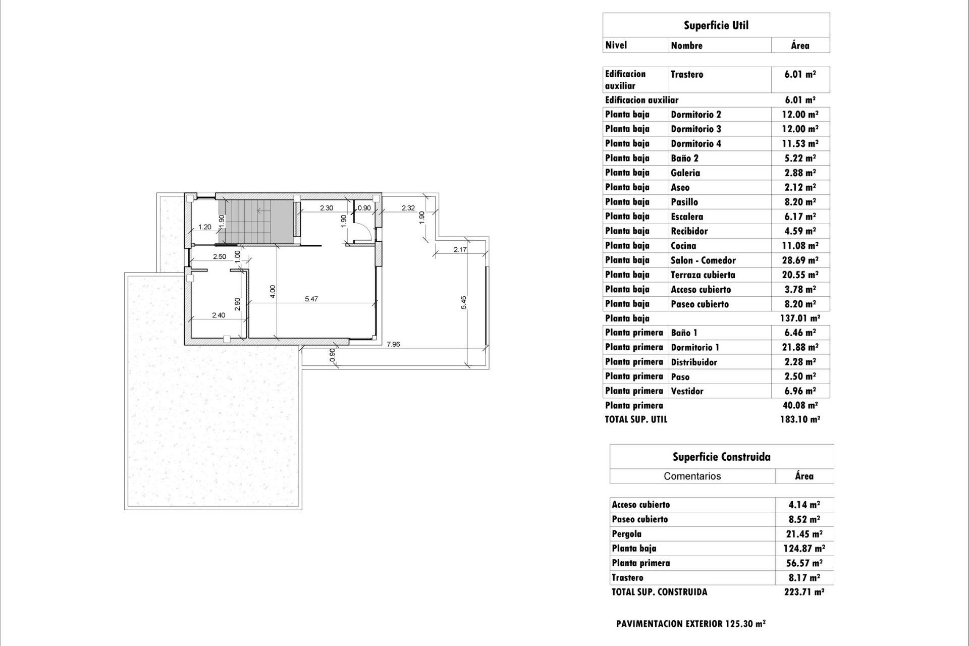 Nouvelle construction - Villa - Aspe - Poligono 19