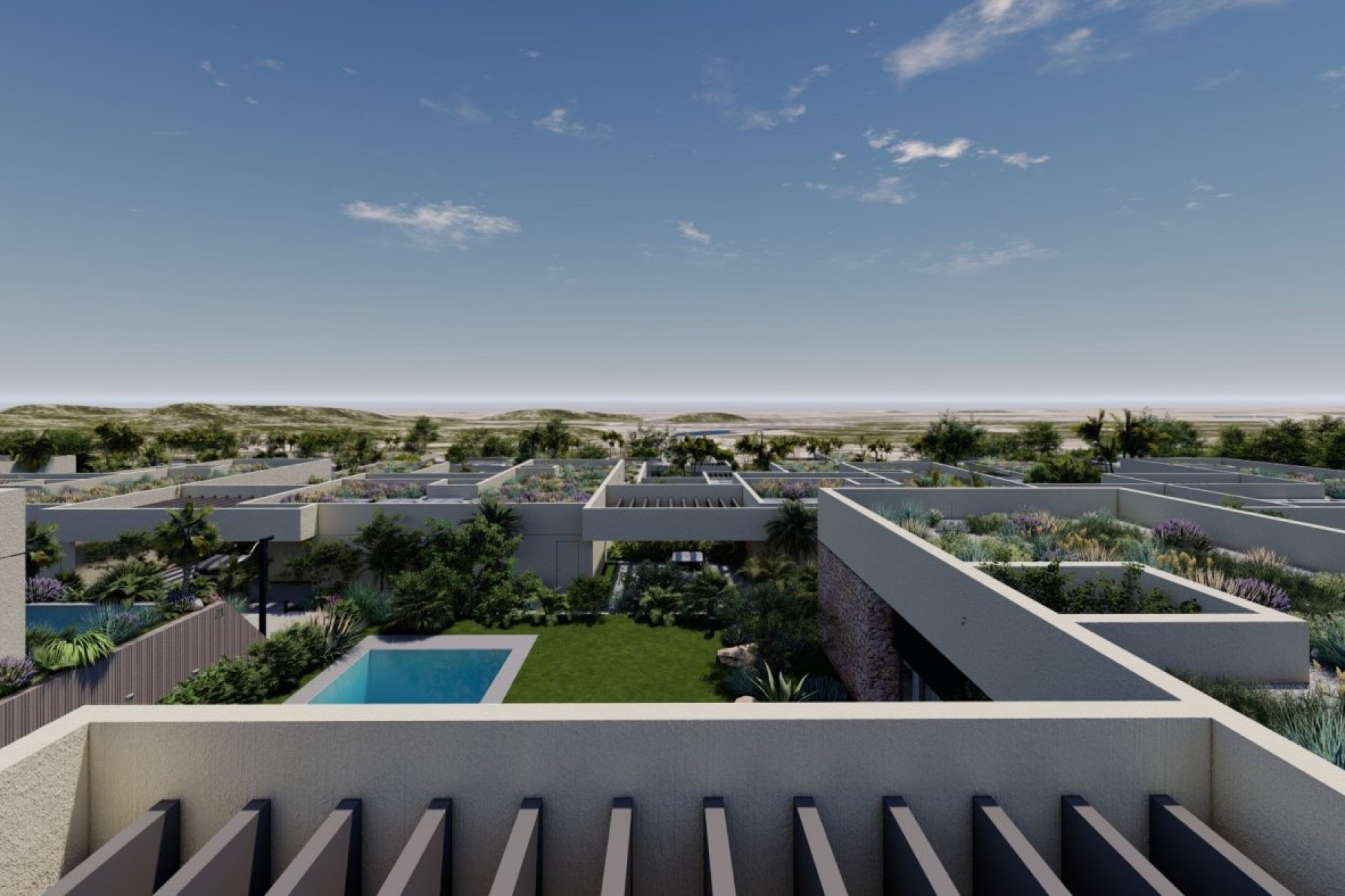 Nouvelle construction - Villa - BAÑOS Y MENDIGO - Altaona golf and country village