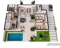 Nouvelle construction - Villa - BAÑOS Y MENDIGO - Altaona Golf