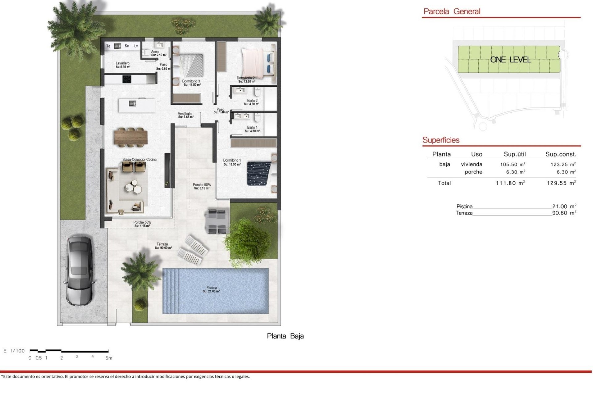 Nouvelle construction - Villa - BAÑOS Y MENDIGO - Altaona Golf