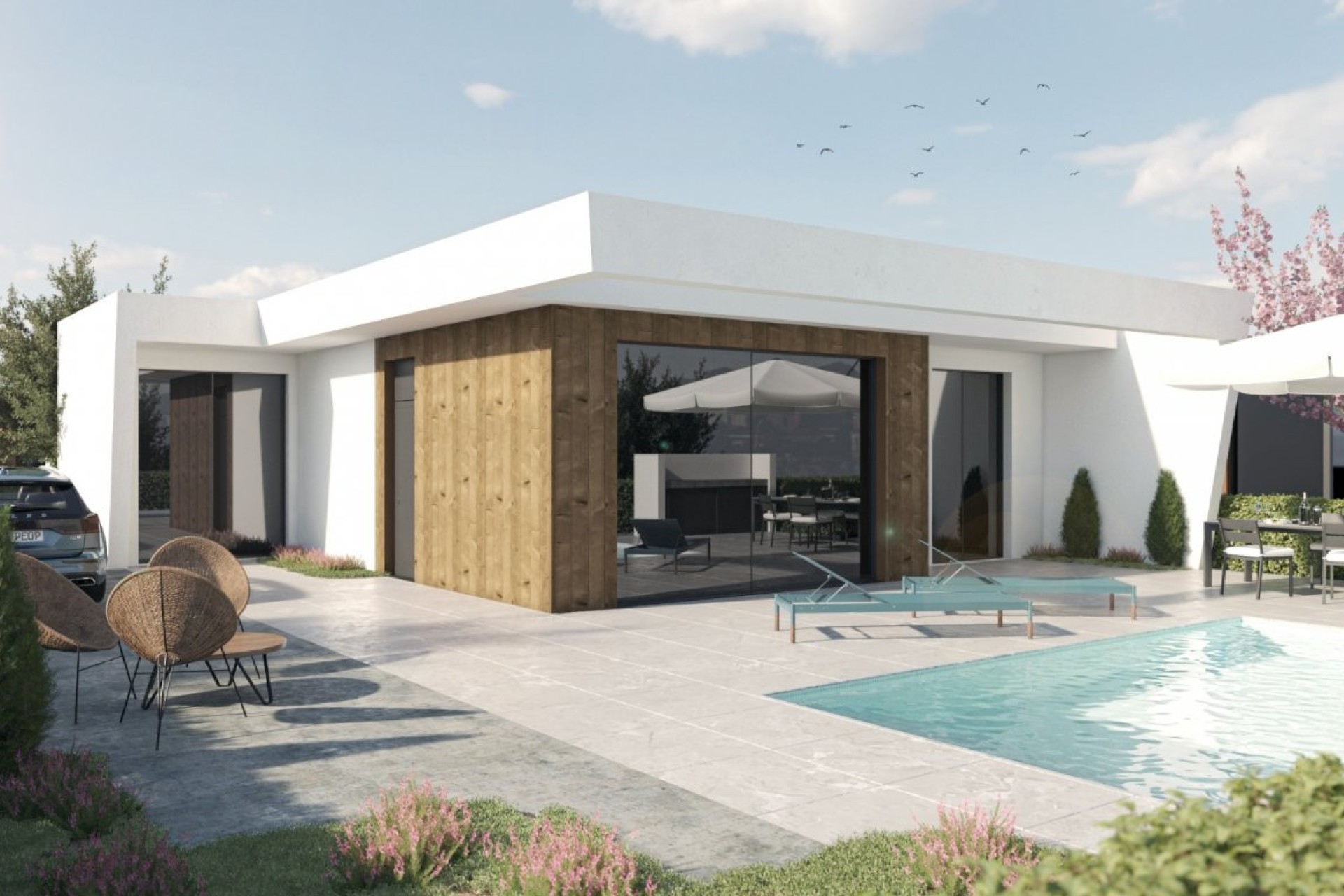 Nouvelle construction - Villa - BAÑOS Y MENDIGO - Altaona Golf