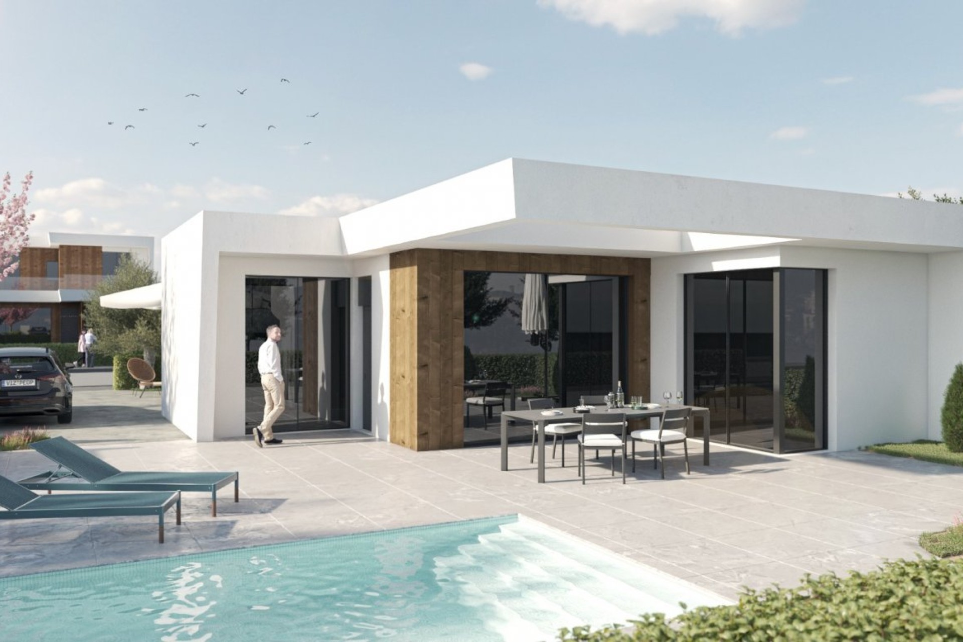 Nouvelle construction - Villa - BAÑOS Y MENDIGO - Altaona Golf