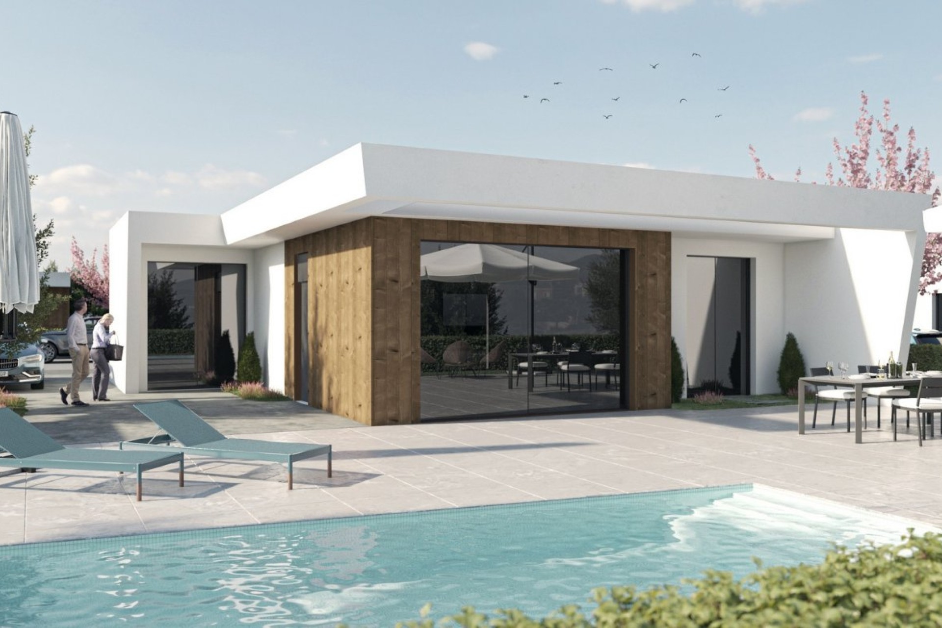 Nouvelle construction - Villa - BAÑOS Y MENDIGO - Altaona Golf