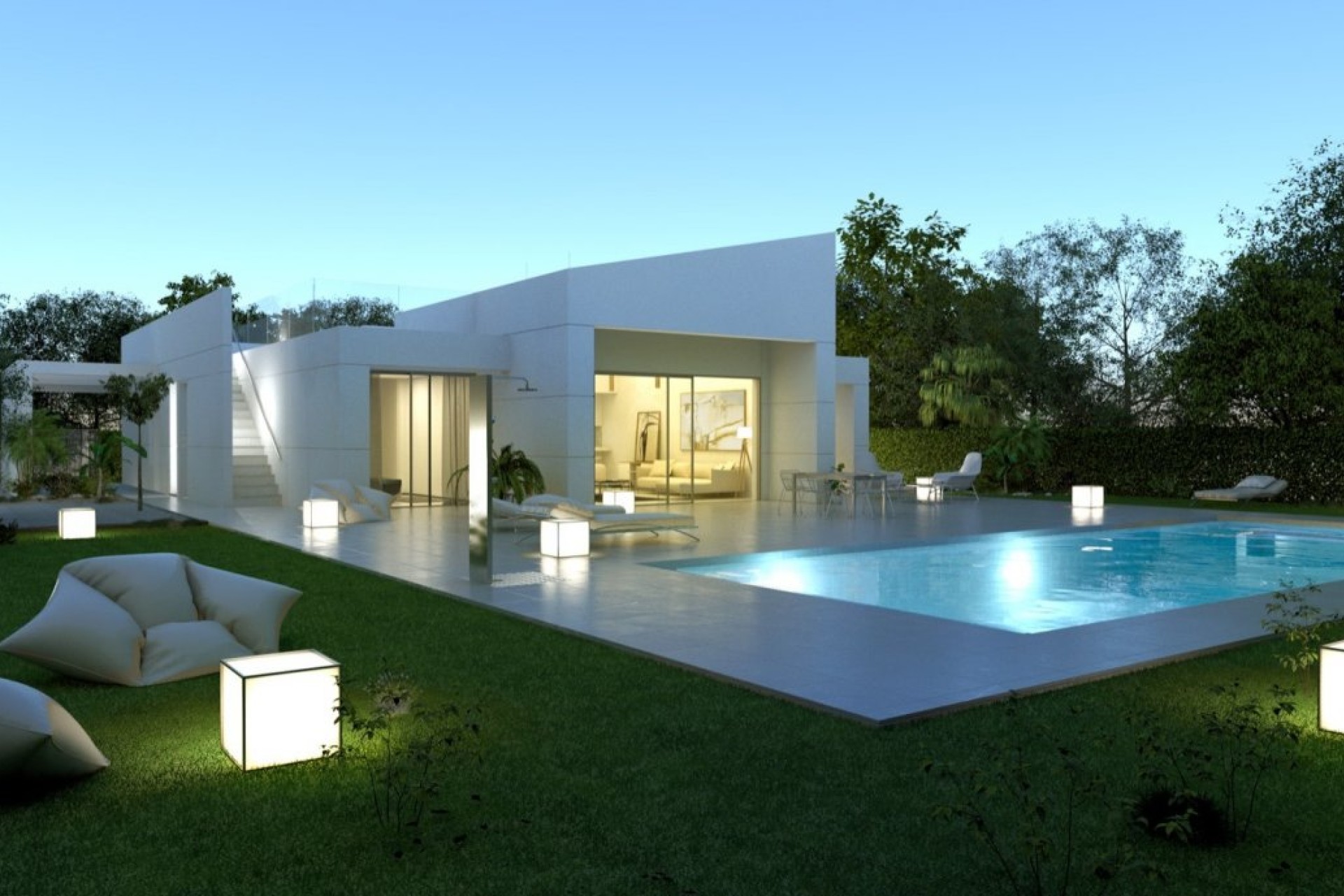 Nouvelle construction - Villa - BAÑOS Y MENDIGO - Altaona Golf