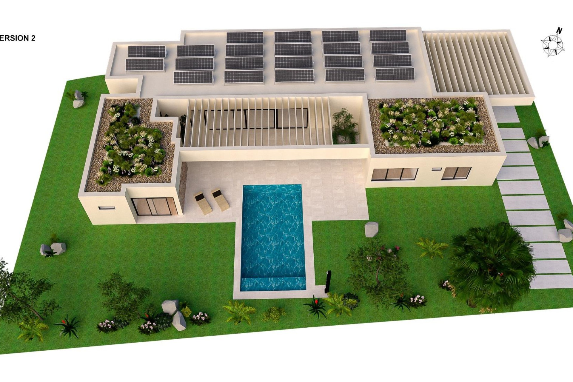 Nouvelle construction - Villa - BAÑOS Y MENDIGO - Altaona Golf