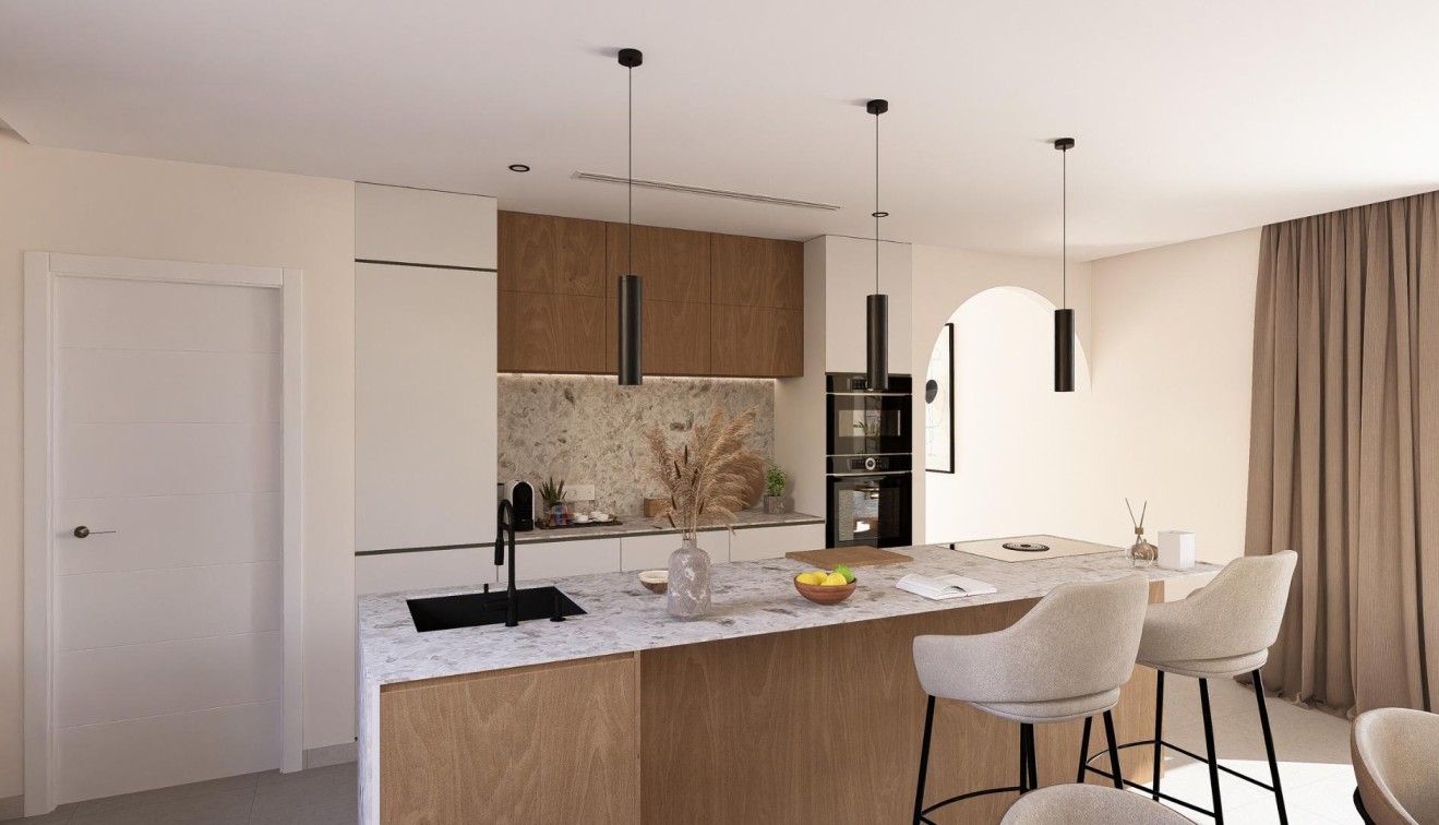 Nouvelle construction - Villa - BAÑOS Y MENDIGO - Altaona Golf