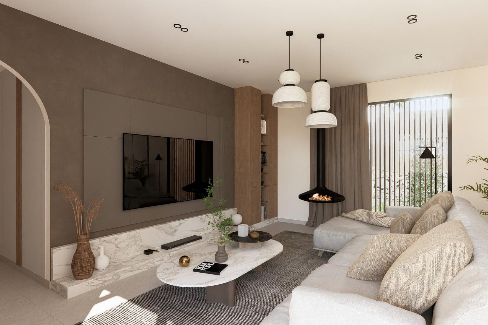 Nouvelle construction - Villa - BAÑOS Y MENDIGO - Altaona Golf