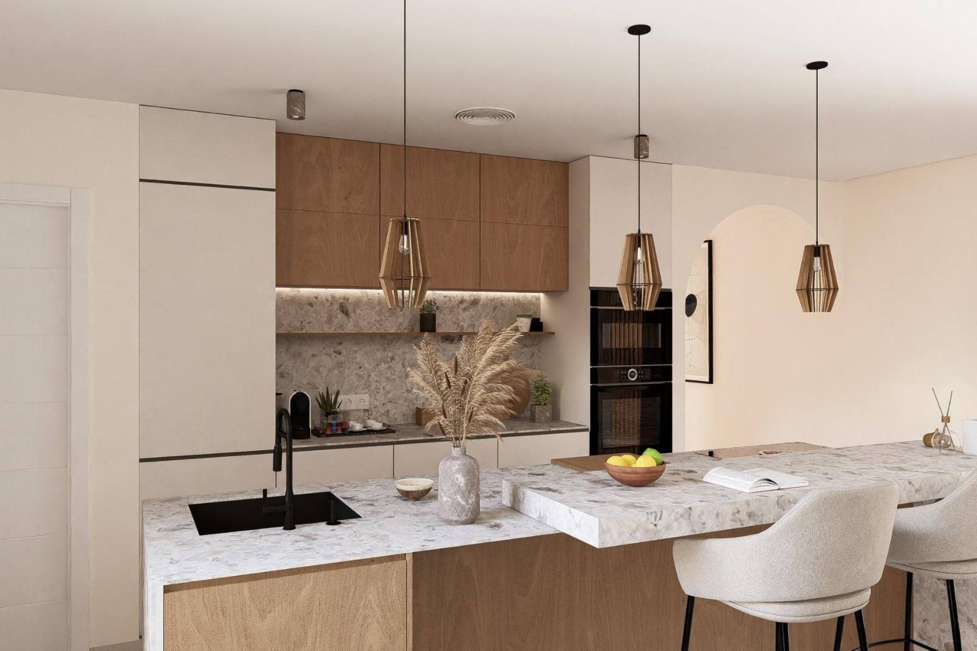 Nouvelle construction - Villa - BAÑOS Y MENDIGO - Altaona Golf