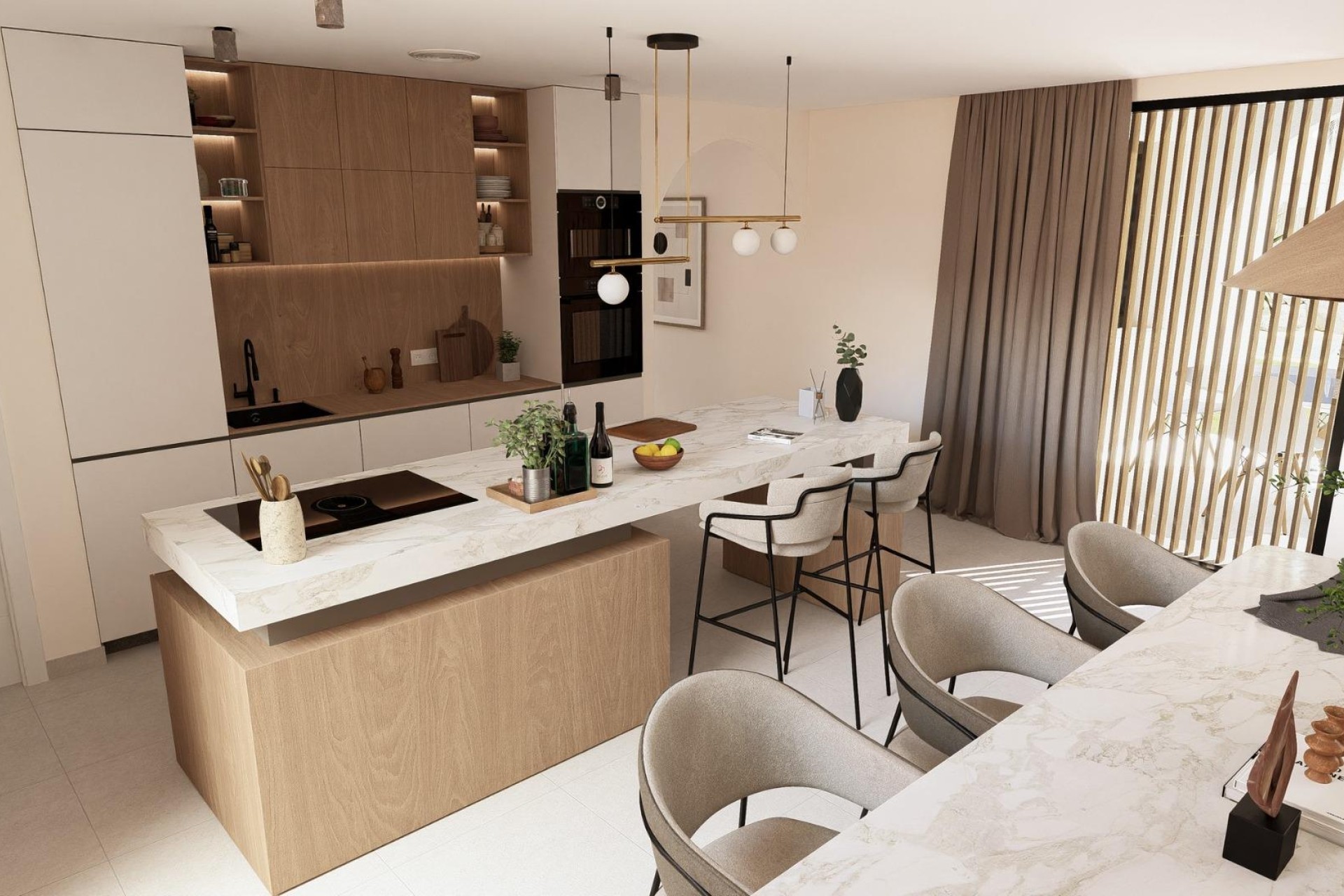 Nouvelle construction - Villa - BAÑOS Y MENDIGO - Altaona Golf