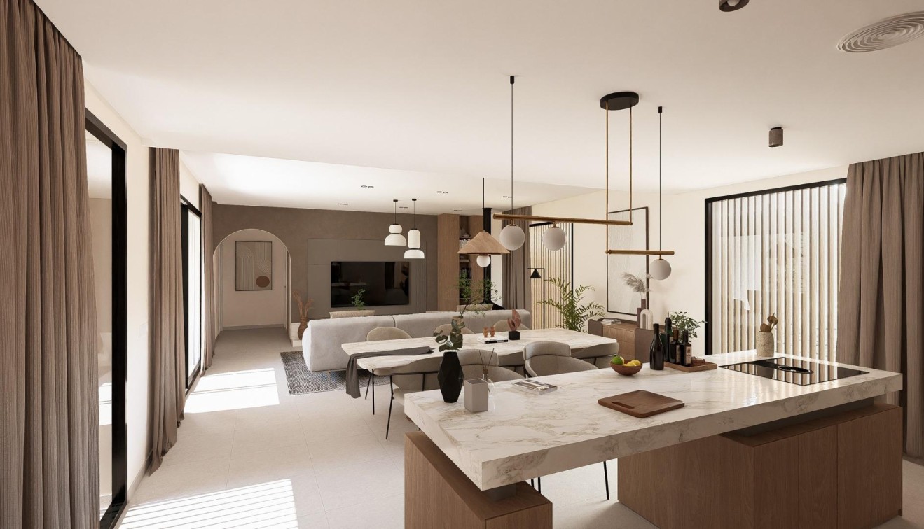 Nouvelle construction - Villa - BAÑOS Y MENDIGO - Altaona Golf