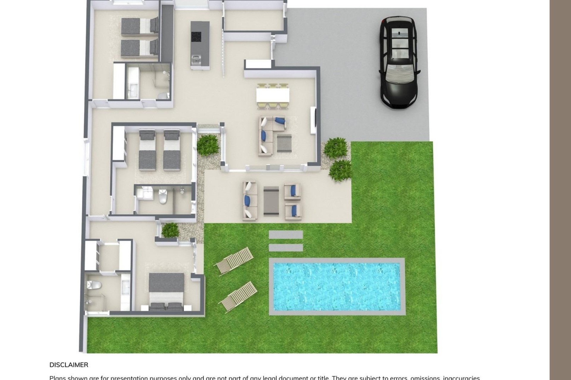 Nouvelle construction - Villa - BAÑOS Y MENDIGO - Altaona Golf