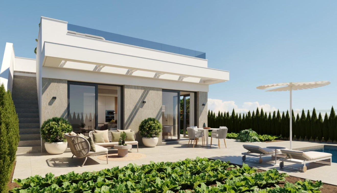 Nouvelle construction - Villa - Fuente Álamo - Hacienda Del Álamo Golf