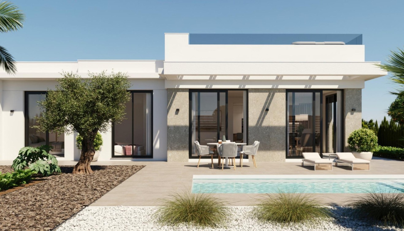 Nouvelle construction - Villa - Fuente Álamo - Hacienda Del Álamo Golf