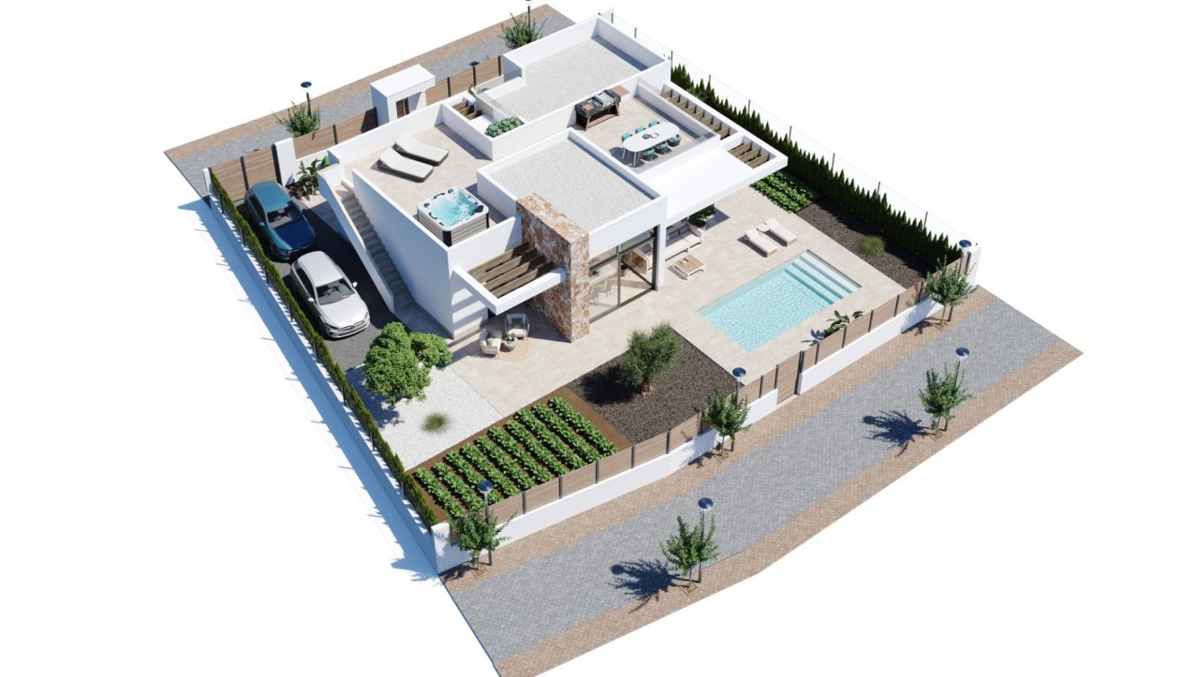 Nouvelle construction - Villa - Fuente Álamo - Hacienda del Alamo