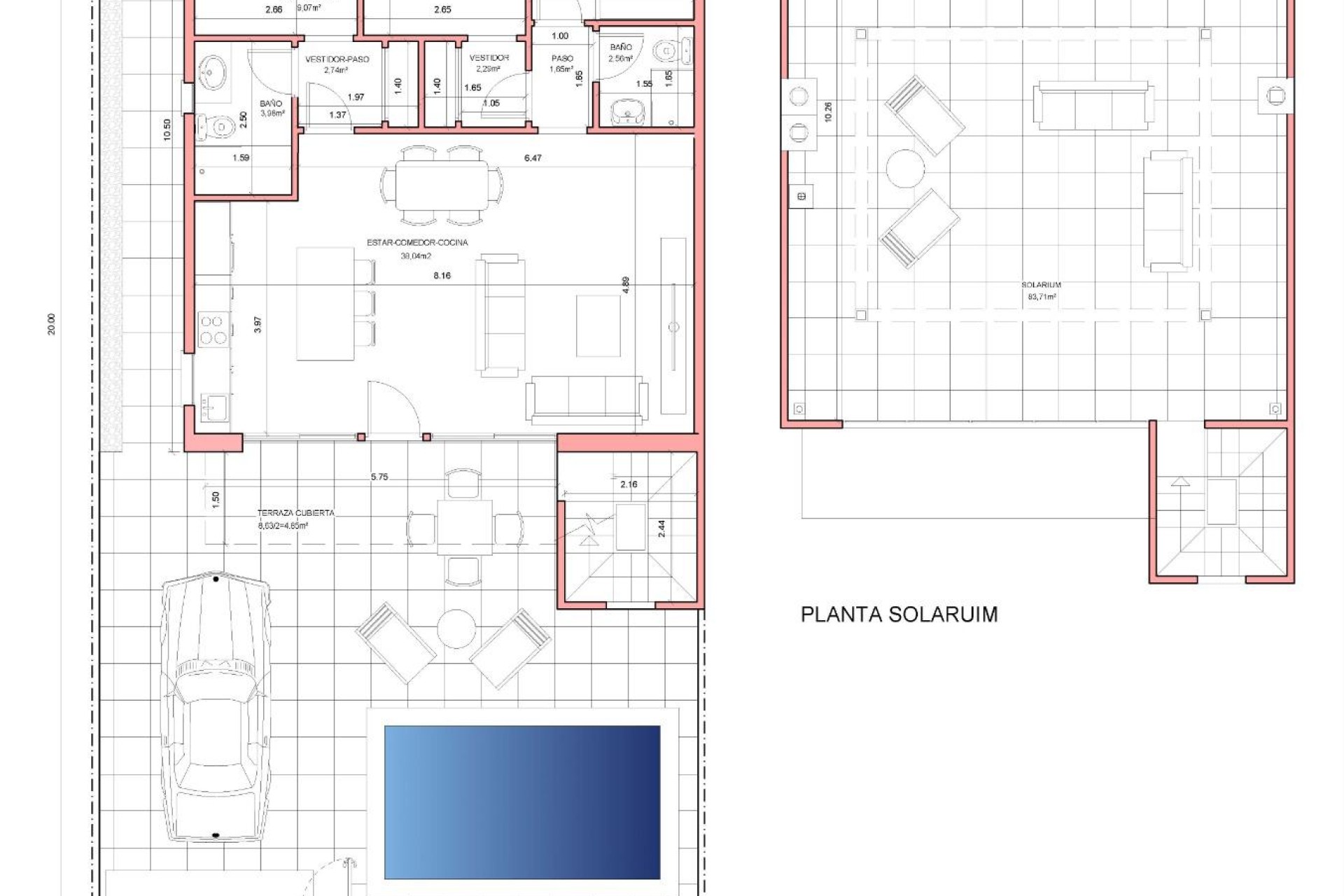Nouvelle construction - Villa - Fuente Álamo - La Pinilla