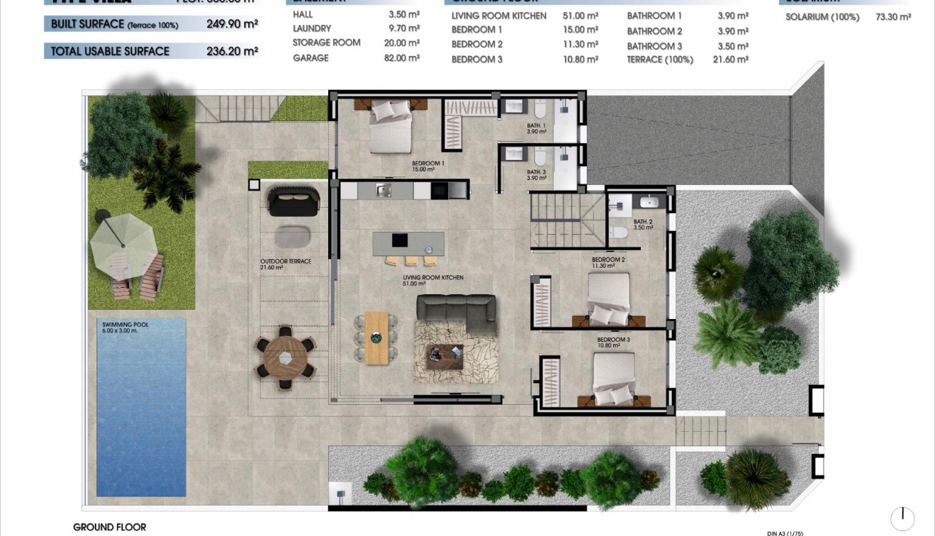 Nouvelle construction - Villa - Los Alcázares - La Serena Golf