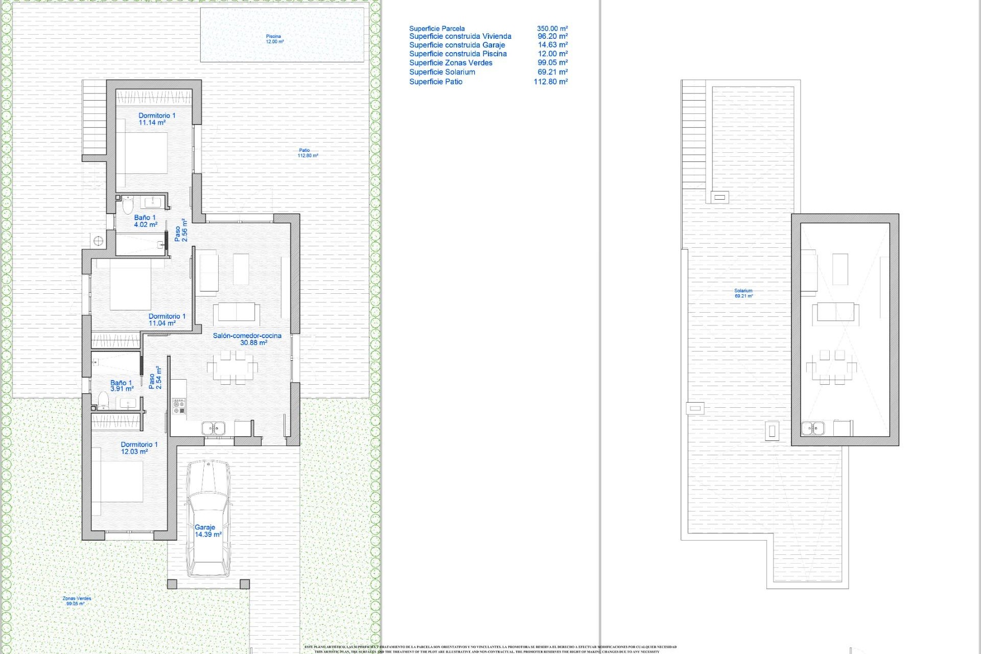 Nouvelle construction - Villa - Los Alcázares - Serena Golf