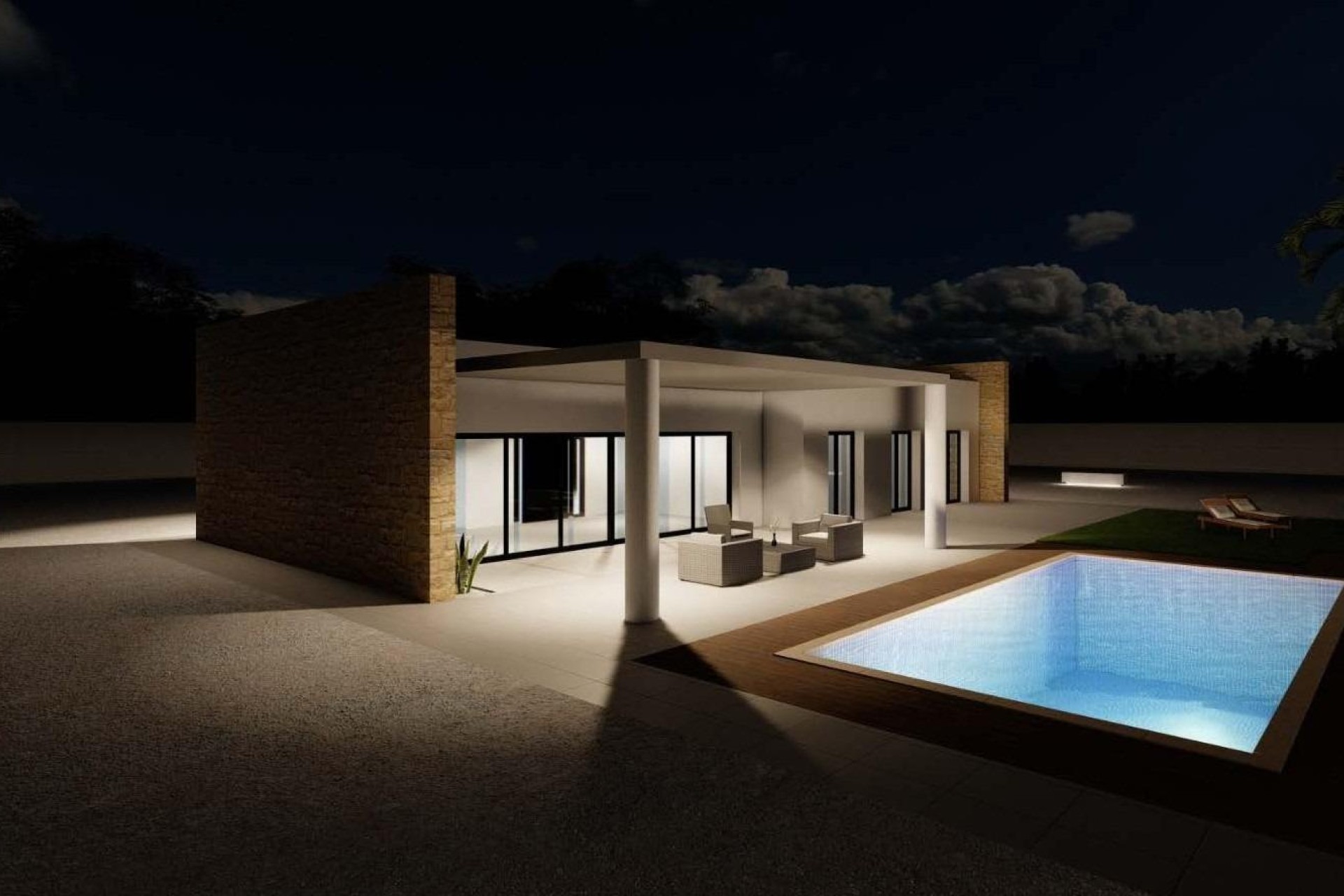 Nouvelle construction - Villa - Pinoso - Campo