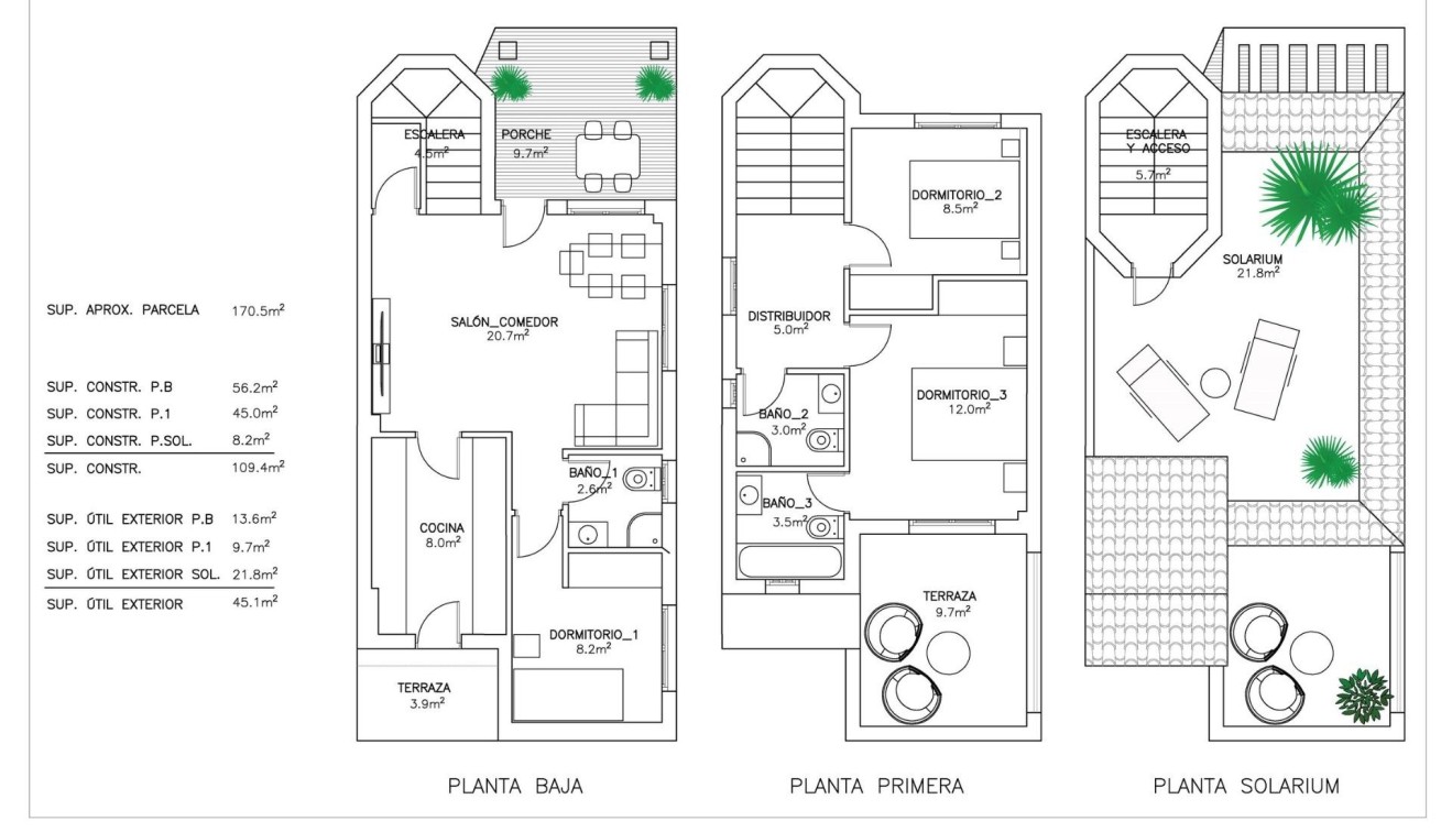 Nouvelle construction - Villa - San Fulgencio - El Oasis