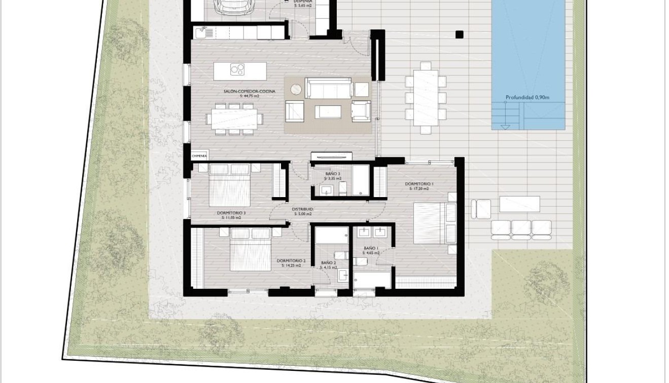 Nouvelle construction - Villa - San Pedro del Pinatar - Lo Pagan, San Pedro del Pinatar
