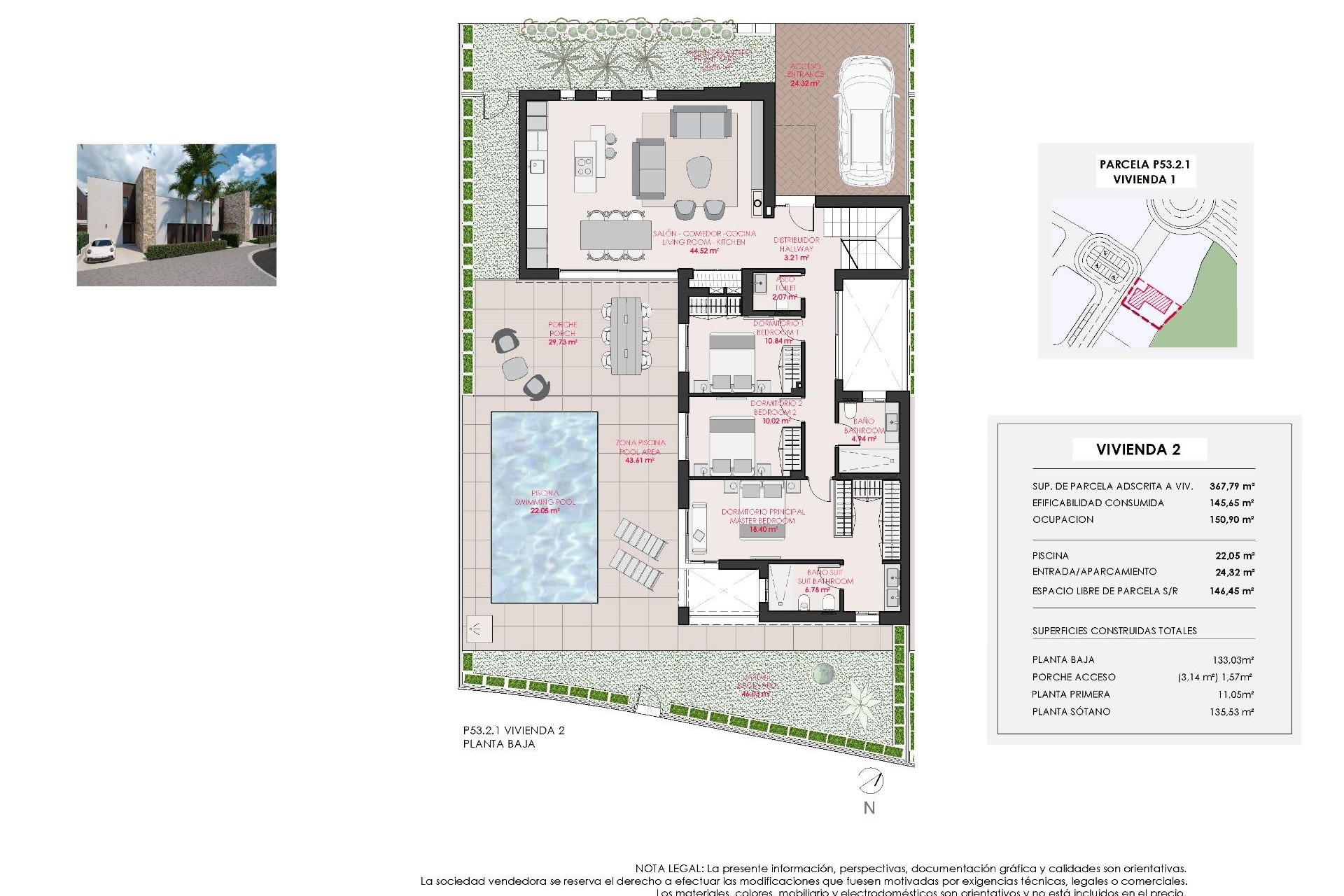 Nouvelle construction - Villa - Torre Pacheco - Santa Rosalia Lake And Life Resort