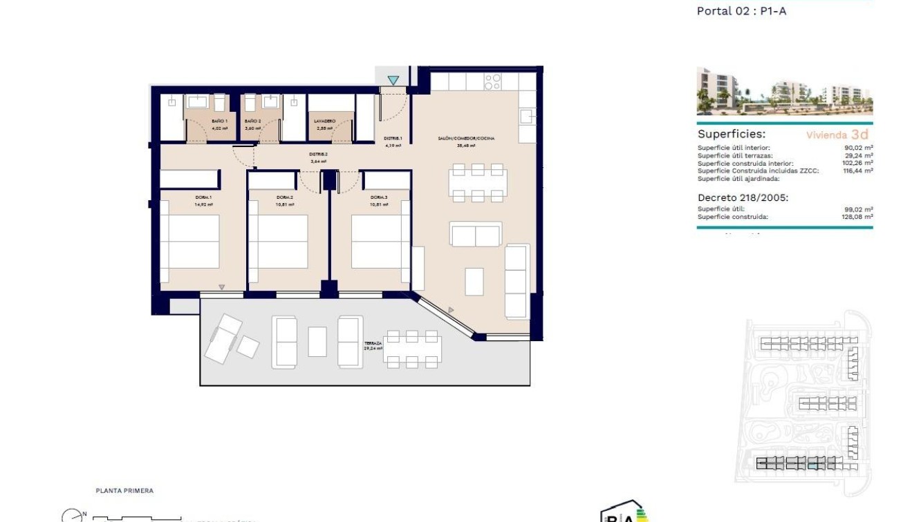 Novostavba - Apartment - Almerimar