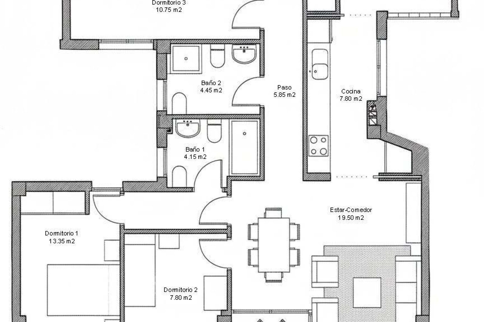 Novostavba - Apartment - Avileses - pueblo