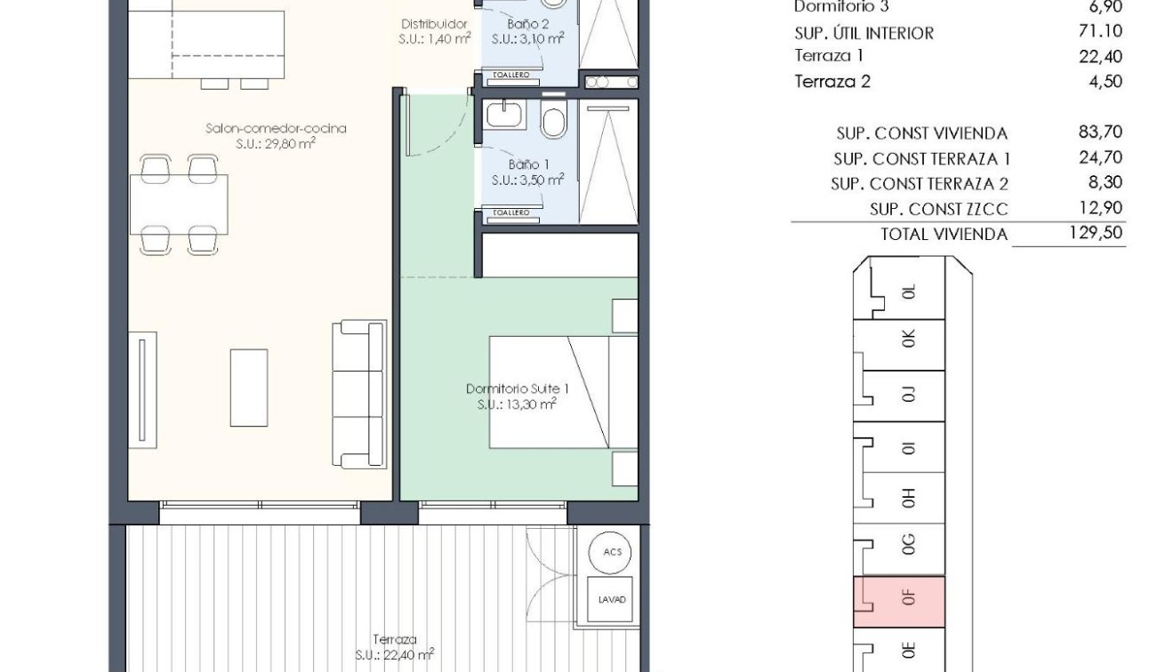 Novostavba - Apartment - Benijófar - Pueblo