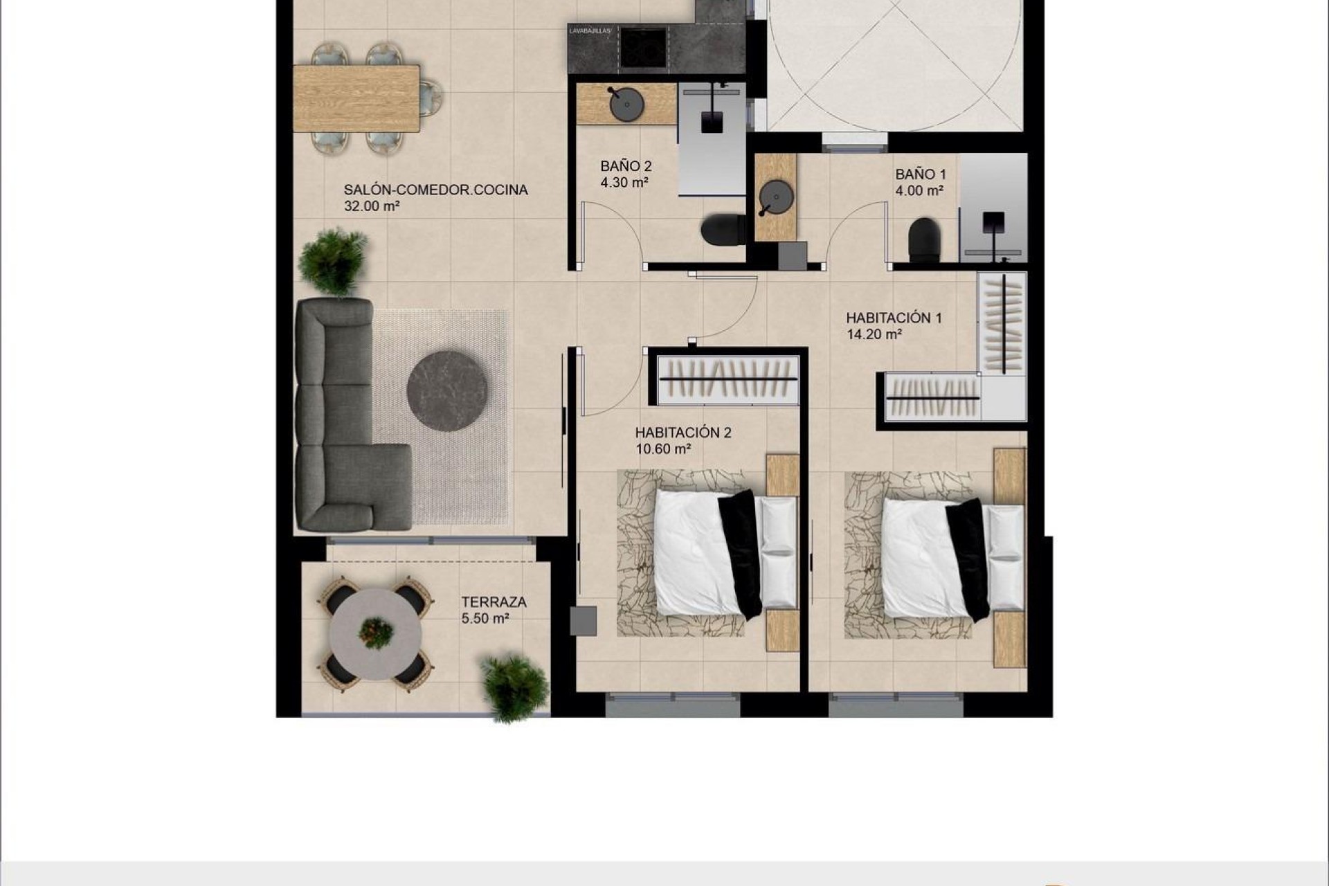 Novostavba - Apartment - Catral - pueblo