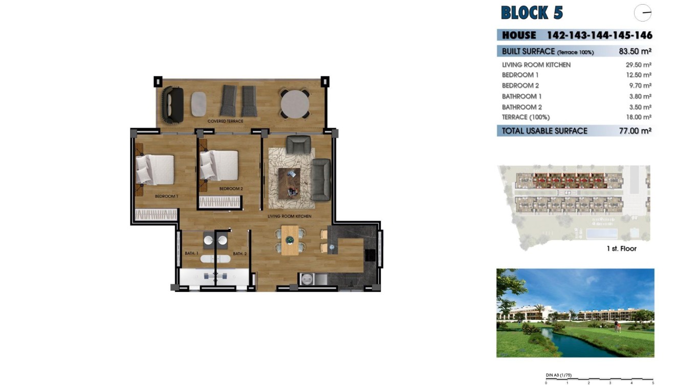 Novostavba - Apartment - Los Alcázares - La Serena Golf