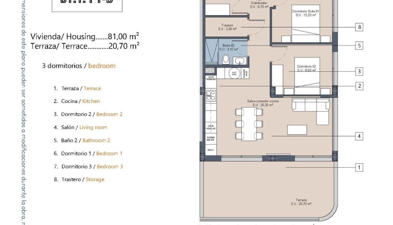 Novostavba - Apartment - Los Alcázares - La Serena Golf
